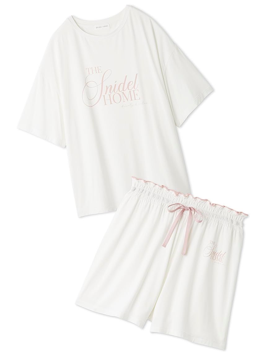 新品 [スナイデルホーム] ロゴTシャツセットアップ SHCO262008 レディース WHT Free Size 8,504円