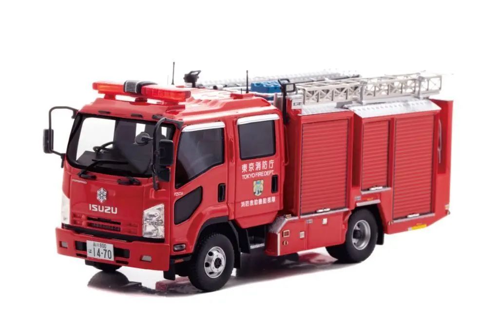 【中古】ミニカー 1/43 いすゞ フォワード 2013 東京消防庁消防救助機動部隊水槽付ポンプ車 (31) [CN431306]