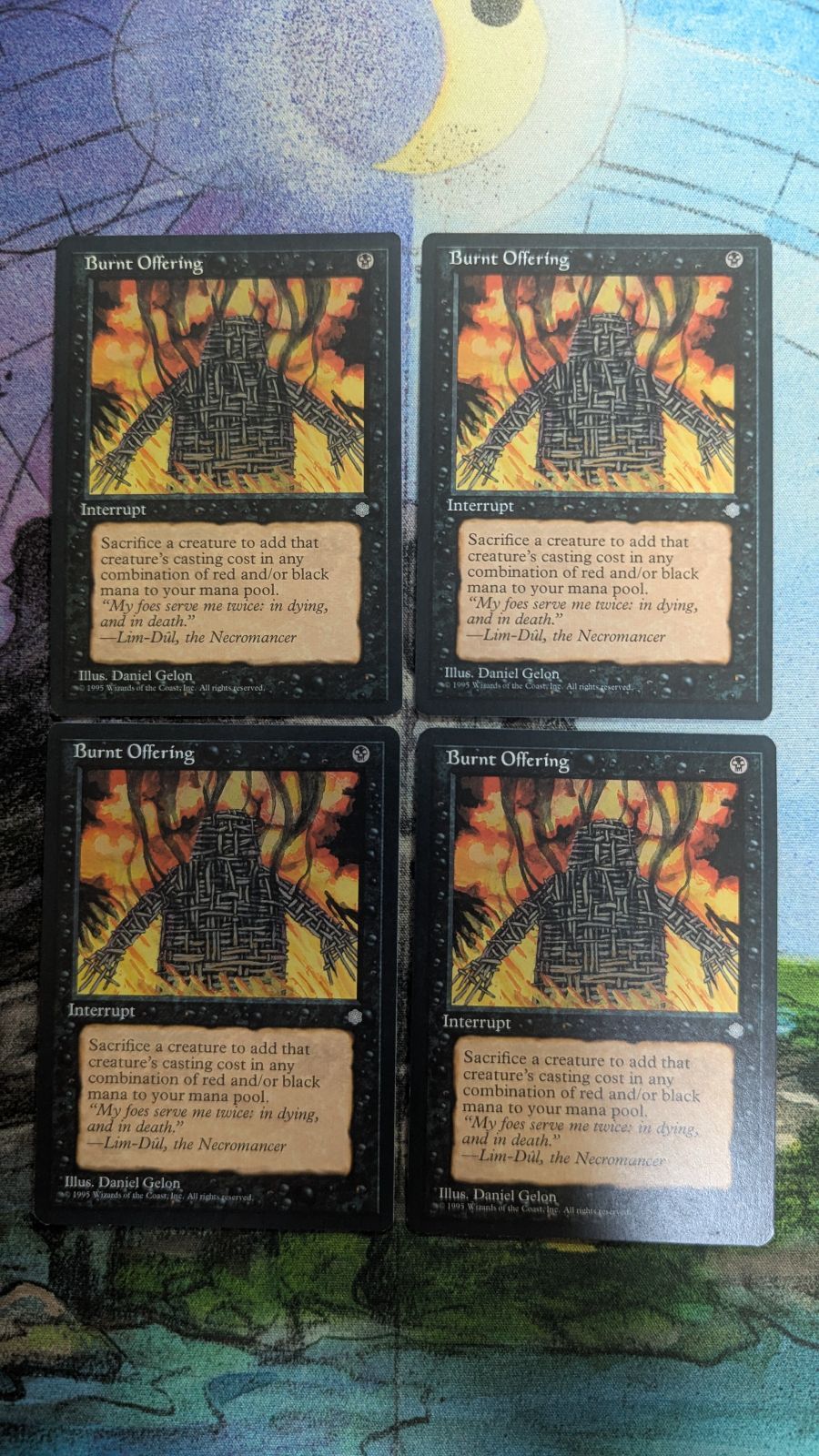 MTG アイスエイジ Burnt Offering 英語4枚 まとめ売り - メルカリ