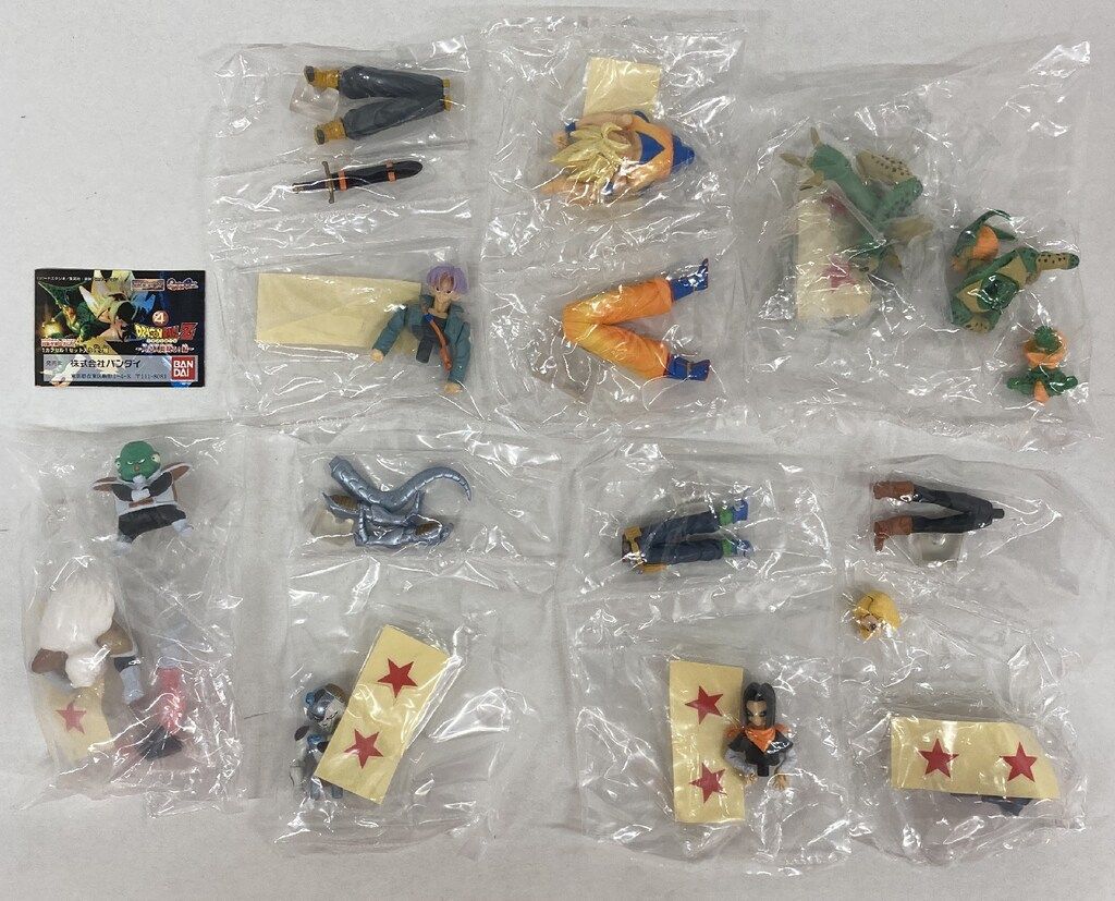 バンダイ ドラゴンボールZ04人造人間現る!編 ドラゴンボールZ 全7種セット　ドラゴンボールZ04人造人間現る!編
