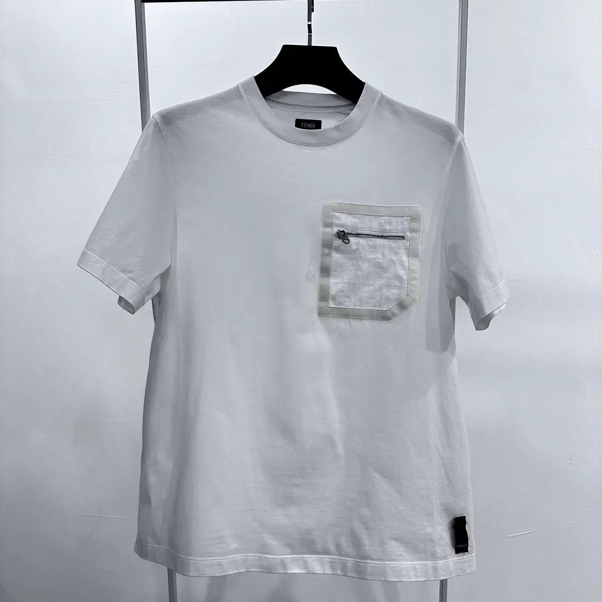 FENDI FF ポケット 半袖 Tシャツ / オーバーサイズ XS