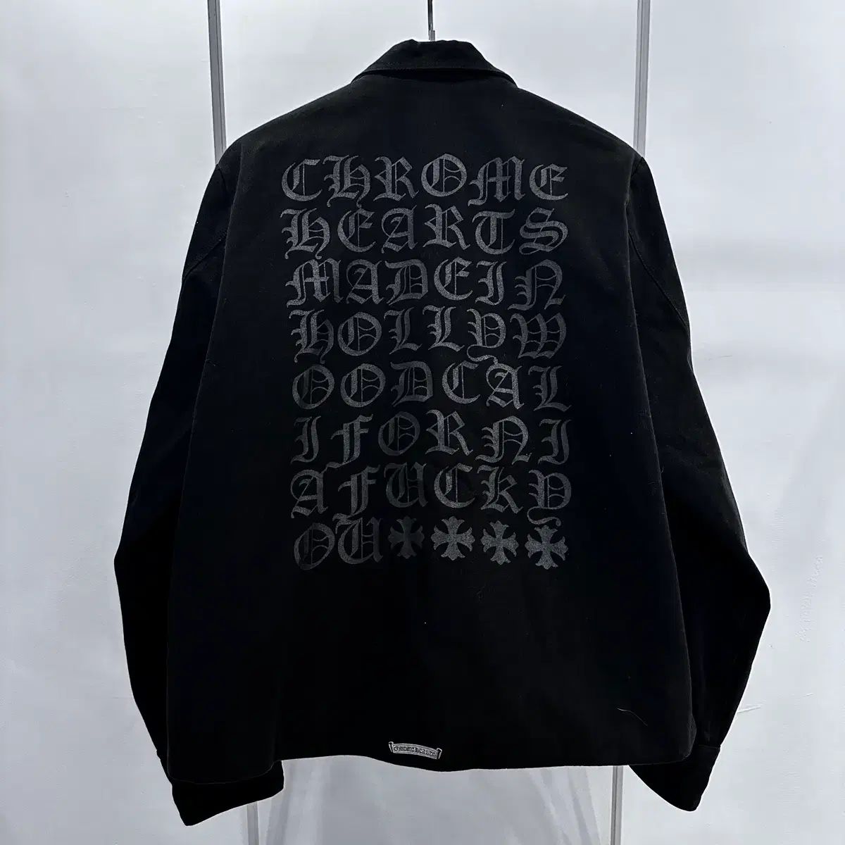 CHROME HEARTS クロムハーツ フルロゴ ウォーク ジャケット ブラック / XL