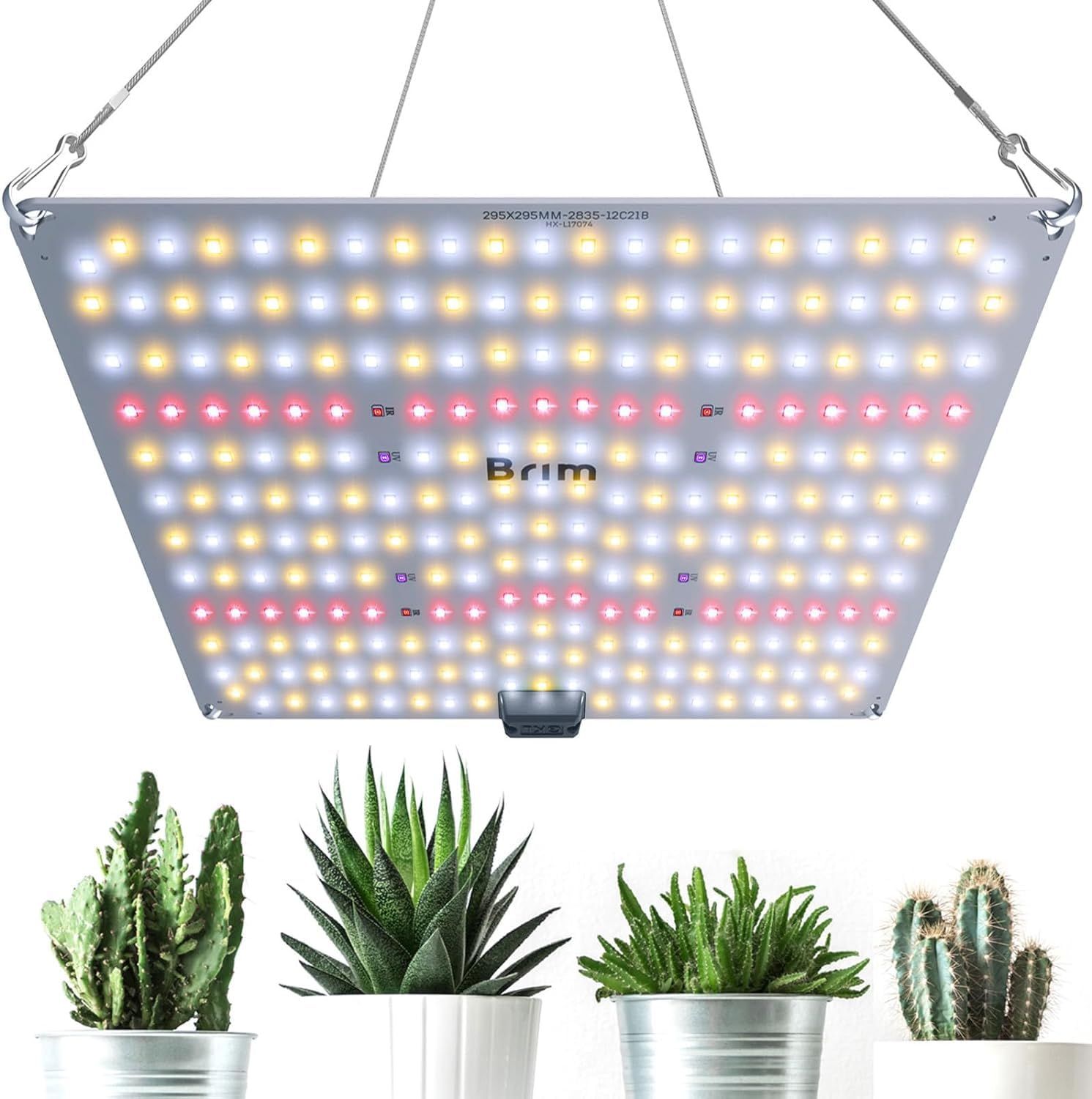 【公式】BRIM(ブリム) PANEL A 植物育成ライト LED パネル 【国内ブランド】フルスペクトル IR/UV 搭載 PL-A (1, 65W 白色)★m 458542a0