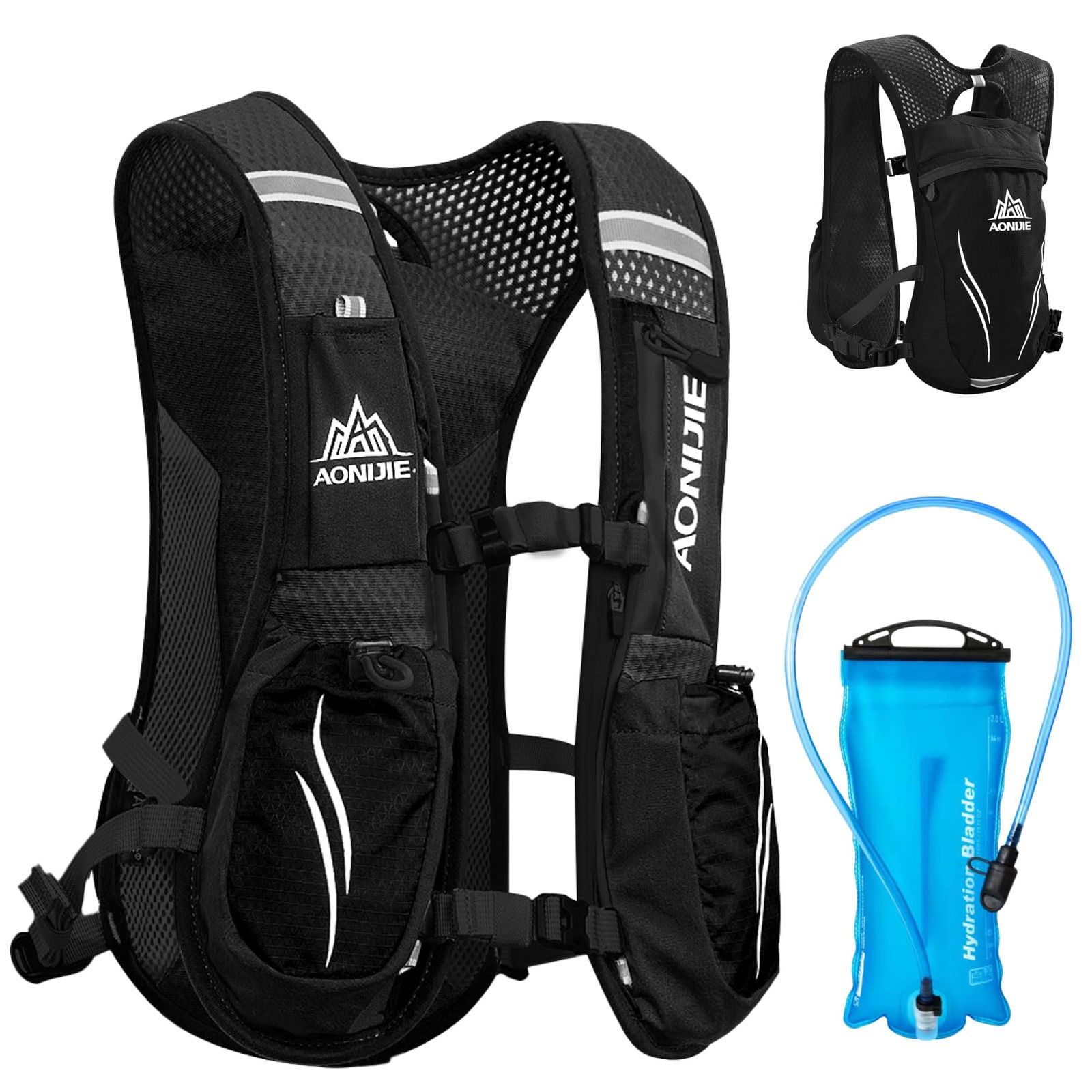 新品 Azarxis ランニングバッグ トレイルランニング ザック ハイドレーション リュックサック ジョギング トレラン マラソン 登山 サイクリング リュック バックパック 軽量 防水 通気 自転車 りゅっくさっく メンズ レディース
