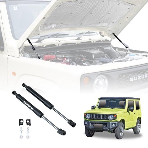 セイワ(SEIWA) 車種専用用品 スズキ ジムニー&シエラ&ノマド(JB64/JB74/JC74)専用 ボンネット ダンパー 自由停止 途中止まり IMP391 開閉 アシスト ボンネットダンパー 車検対応 純正交換 (ブラック) JIMN 70189099