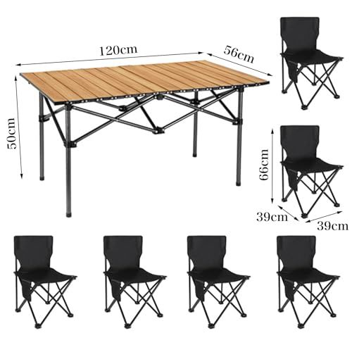 アウトドア テーブル チェア セット キャンプ テーブル57cm×120cm×50cm