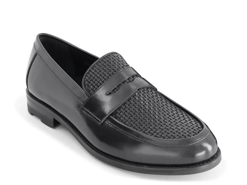 アンソニー ヴィア メンズ シューズ スリッポン・ローファー Anthony VeerMercer Penny Loafer Black ブラック