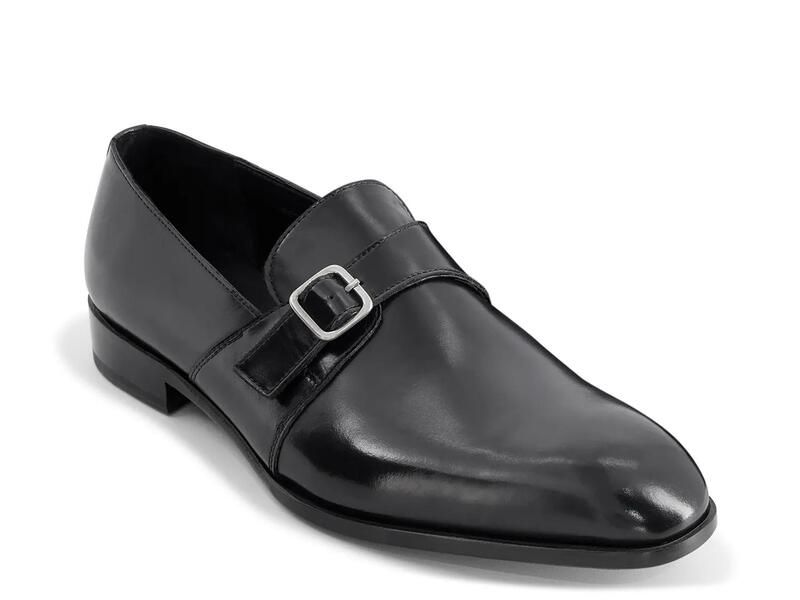 アンソニー ヴィア メンズ シューズ スリッポン・ローファー モンクストラップ モンク Anthony VeerDunhill Monk Strap SlipOn Black ブラック 55,080円