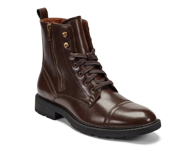ケネスコール メンズ シューズ ブーツ・レインブーツ キャップ ブーツ Reaction Kenneth Cole Captain Combat Boot Dark Brown ブラウン