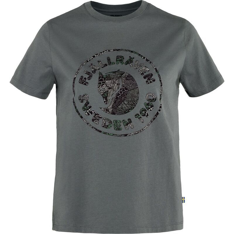 フェールラーベン レディース トップス Tシャツ 半袖 ロゴ Fjallraven Kanken Art Logo ShortSleeve TShirt Womens Basalt