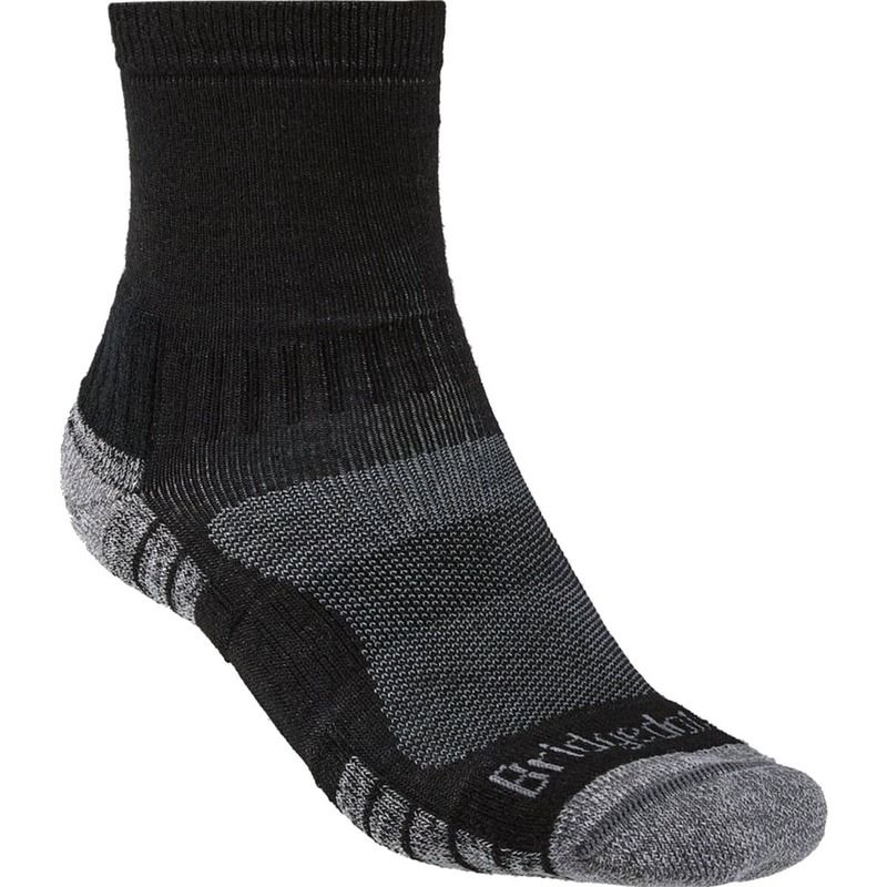 ブリッジデール メンズ アンダーウェア 靴下 アンクル Bridgedale Hike Lightweight Merino Endurance Ankle Sock BlackSilver ブラック
