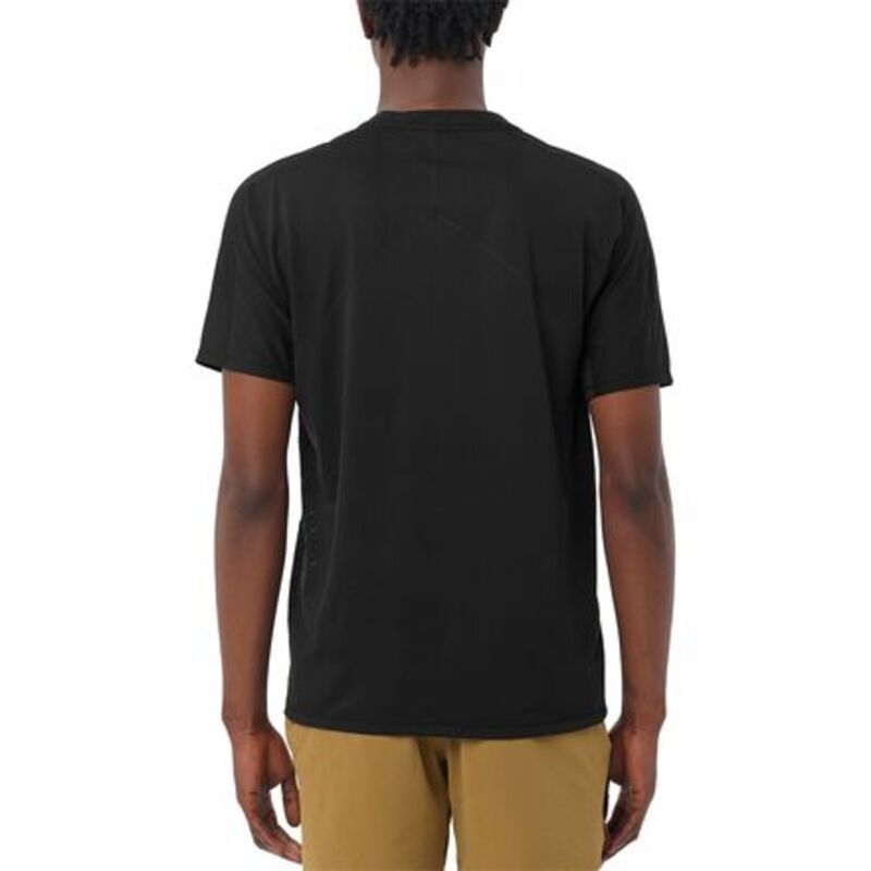 サロモン メンズ トップス シャツ Salomon Sense Aero GFX TShirt Mens Deep BlackBlack Beauty ブラック