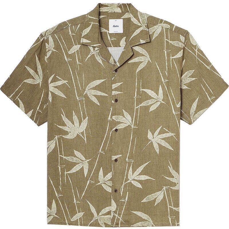 ケイティン メンズ トップス シャツ Katin Bamboo Shirt Mens Moss