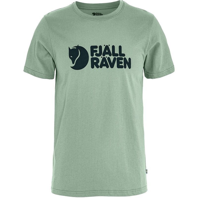フェールラーベン メンズ トップス Tシャツ ロゴ Fjallraven Logo TShirt Mens Misty Green グリーン 12,145円