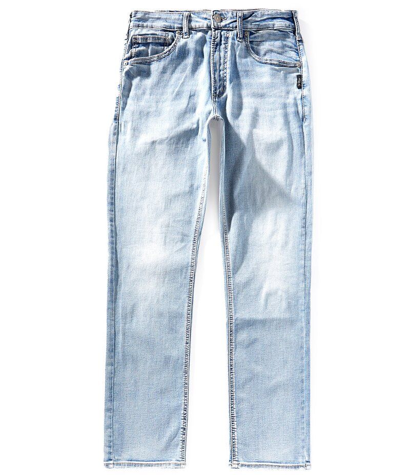 シルバー ジーンズ メンズ ボトムス デニムパンツ ストレート Silver Jeans Co Machray Straight Leg Jeans Indigo インディゴ