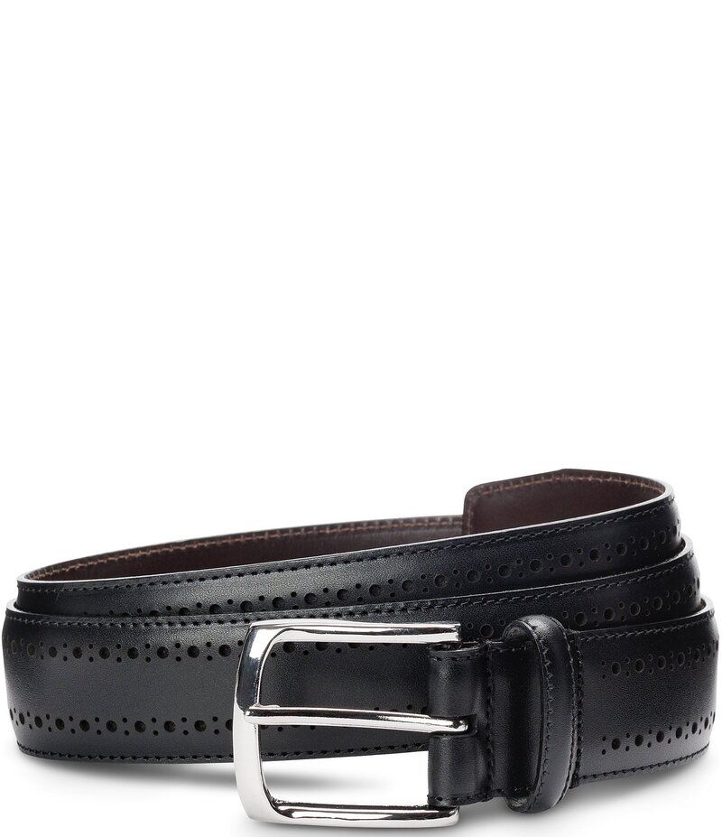 アレンエドモンズ メンズ アクセサリー ベルト Tシャツ AllenEdmonds Mens Manistee Dress Belt Black ブラック