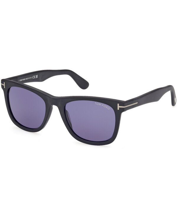 トム・フォード レディース アクセサリー サングラス・アイウェア TOM FORD Mens Kevyn 52mm Square Sunglasses Black ブラック