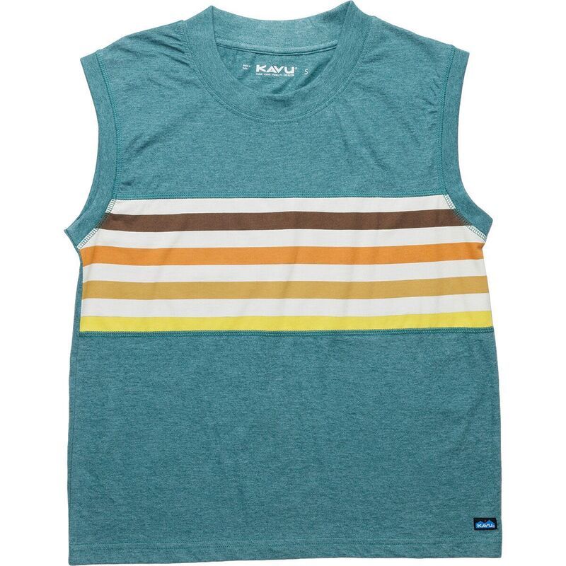 カブー レディース トップス タンクトップ KAVU Tuva Tank Top Womens Transformative Teal ティール
