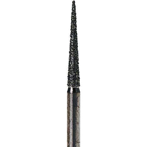 新品 ナカニシ 電着ダイヤモンドバー(5本入) 粒度#140 トンガリ 刃径1.6mm 刃長10mm 11076
