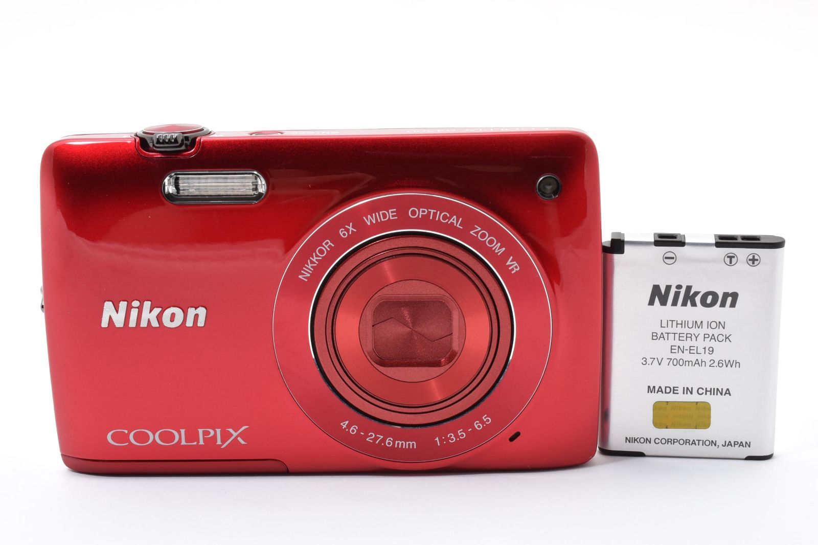 ★極上品★ ニコン NIKON COOLPIX S4300 レッド クールピクス #5265W0676