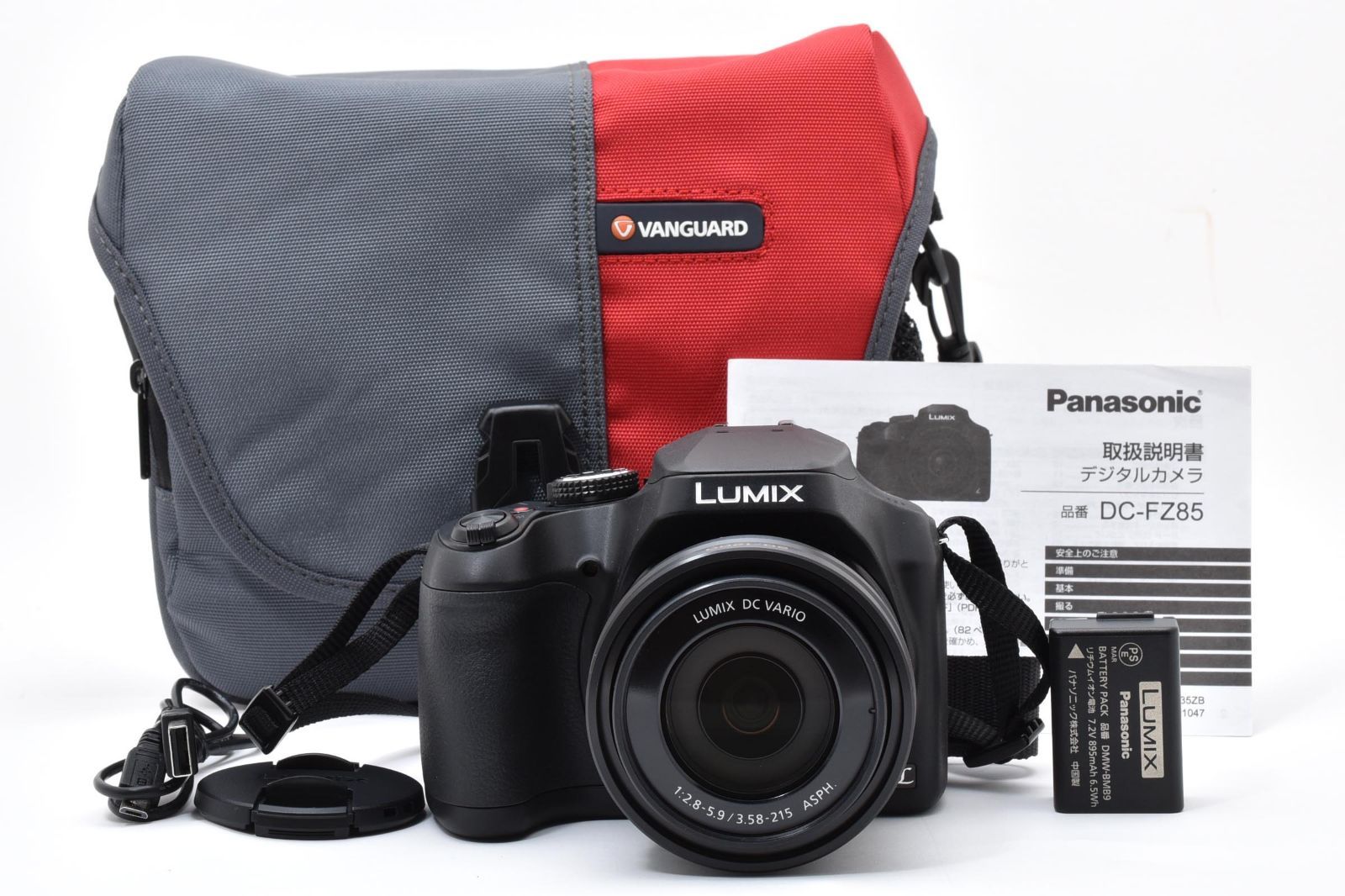 ★極上品★ パナソニック PANASONIC LUMIX DC-FZ85 ブラック #5233W0612