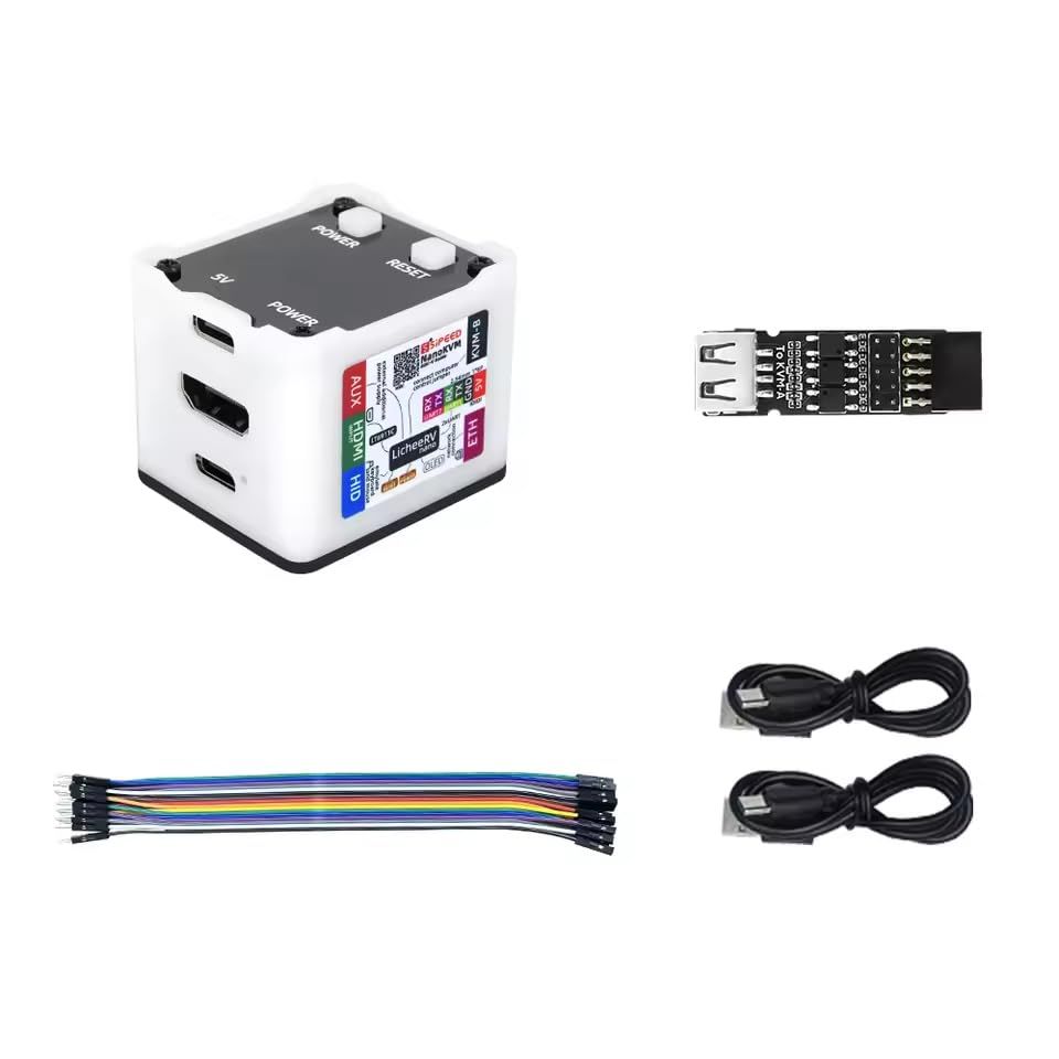 新品 zmart Sipeed NanoKVM PiKVM ミニリモートコントロール 操作 および メンテナンスサーバー HDMI Raspberry Pi KVMスイッチ リモートKVM ラズベリーパイ 遠隔操作 IP-KVM サーバー管理 遠隔監視 PCリ