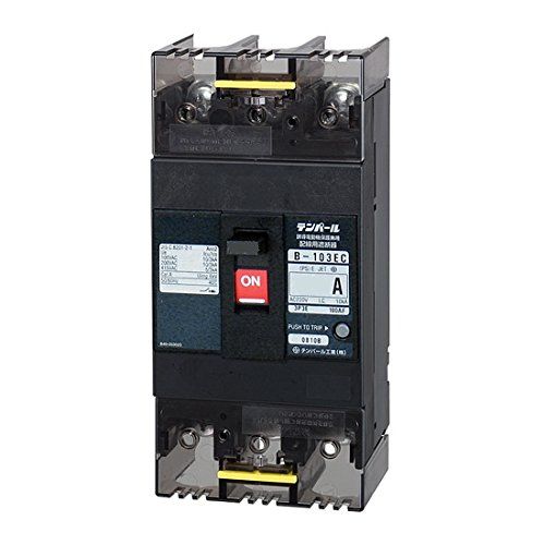 【新品・3営業日で発送】テンパール工業 配線用遮断器　B-103EC 100A 11,075円