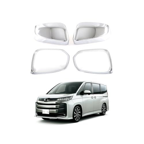 R★Partisanトヨタ 新型 ヴォクシー 90系 /新型ノア90系 2022年1月?に対応 サイドミラー アクセサリー汚れ防止 防水雨除けバックミラー社外品 ガーニッシュABS鏡面仕上げ 4枚/セット df1917b0