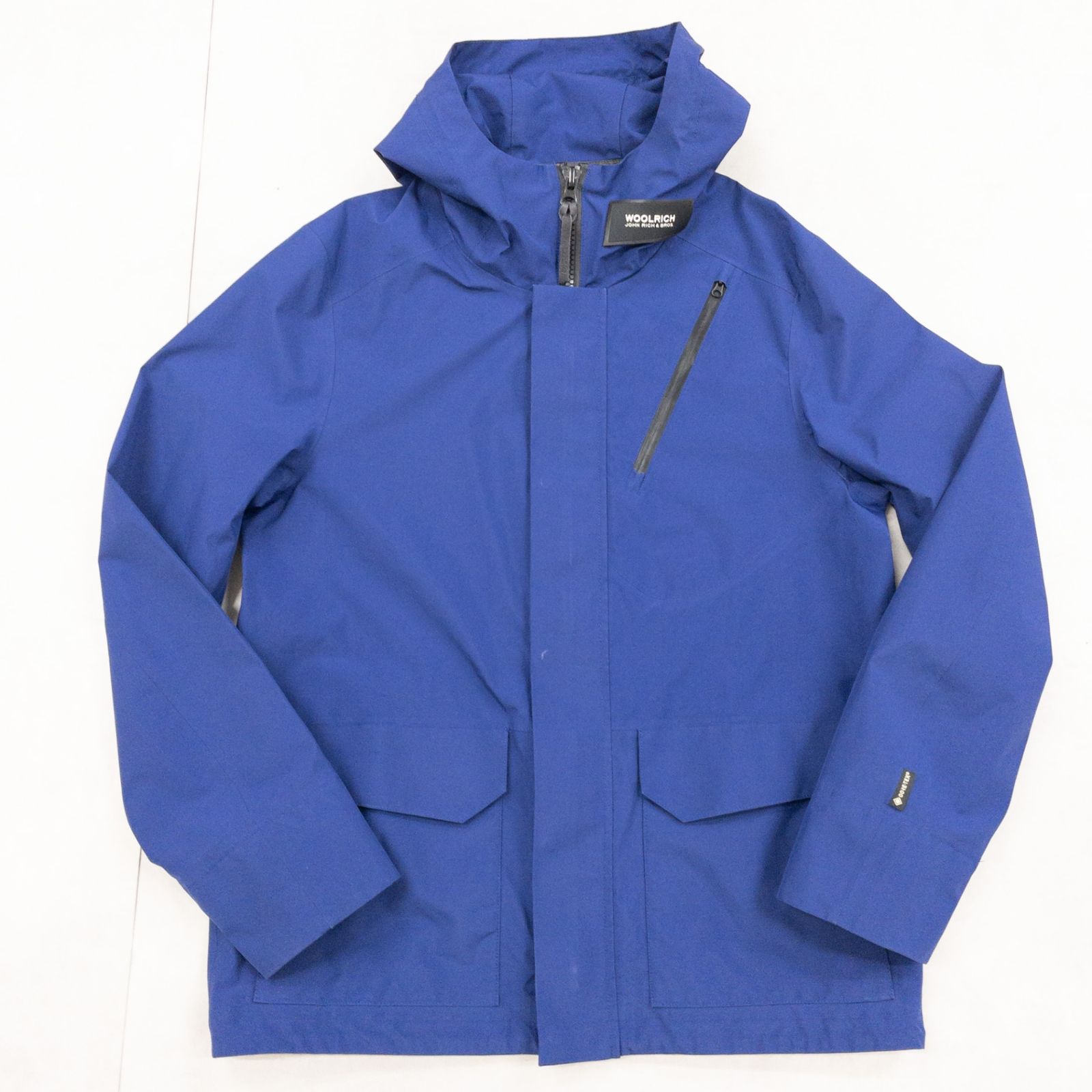 WOOLRICH ウールリッチ THE TETON GORE-TEX ゴアテックス マウンテンパーカー ブルゾン フード ポリエステル ネイビー メンズ EU M USA S b01732 14,726円