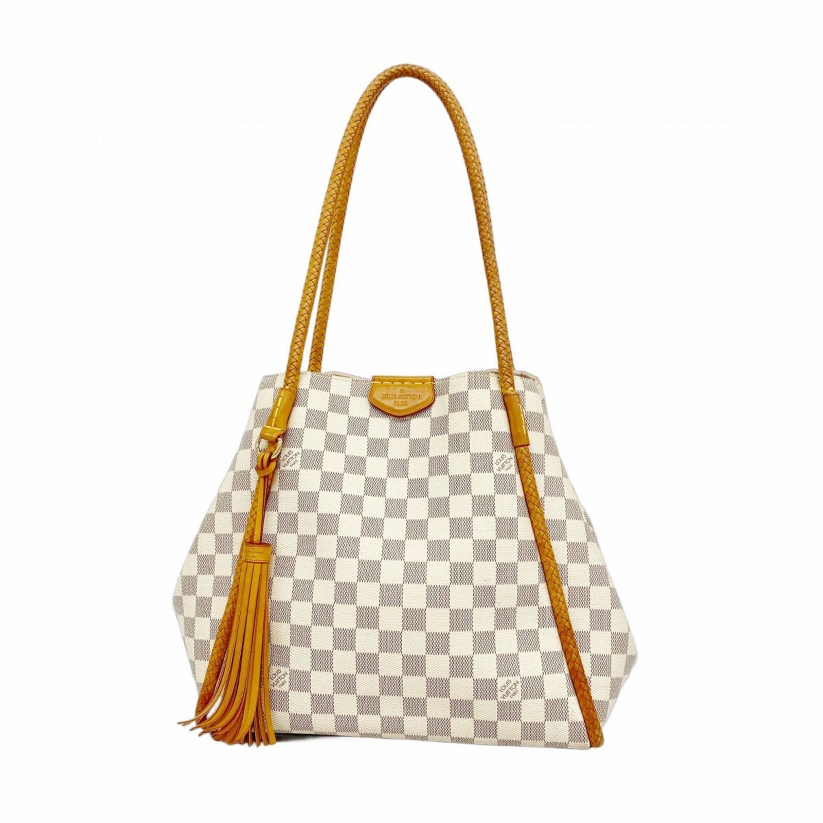 ルイ・ヴィトン(Louis Vuitton) ルイ・ヴィトン ショルダーバッグ ダミエ・アズール プロプリアノ N44027 ホワイトレディース