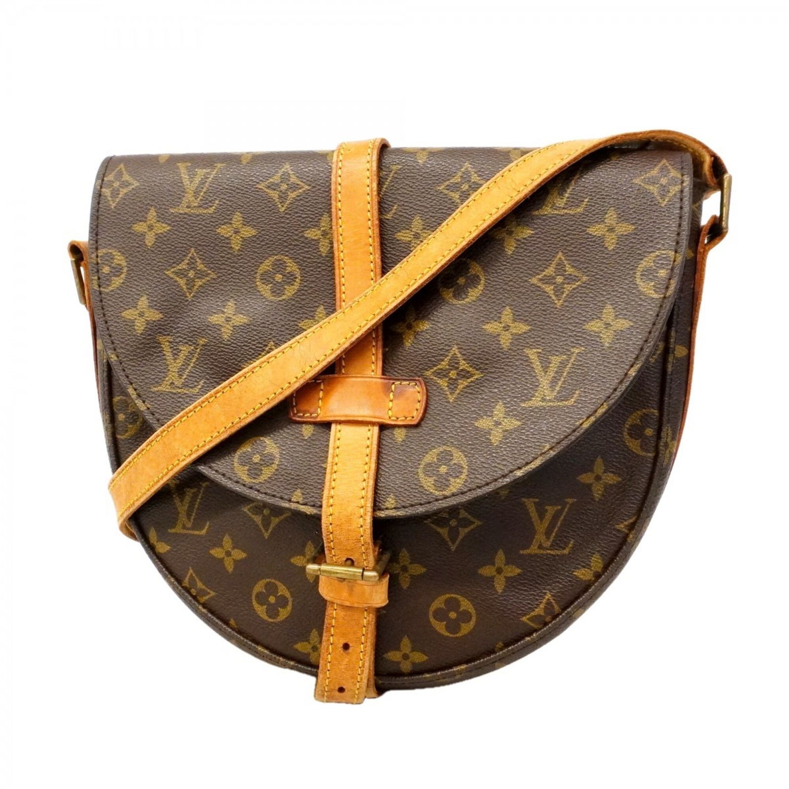 ルイ・ヴィトン(Louis Vuitton) ルイ・ヴィトン ショルダーバッグ モノグラム シャンティGM M51232 ブラウンレディース