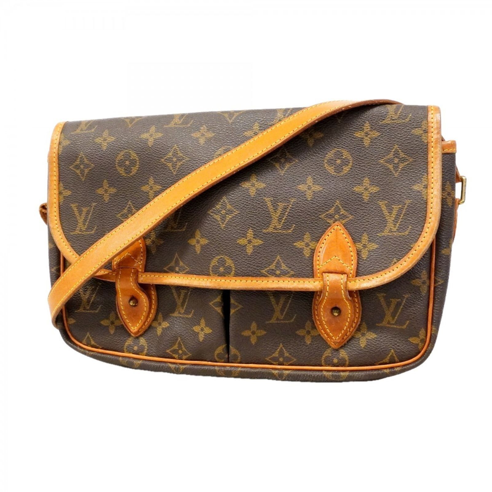 ルイ・ヴィトン(Louis Vuitton) ルイ・ヴィトン ショルダーバッグ モノグラム ジベシエールMM M42247 ブラウンレディース