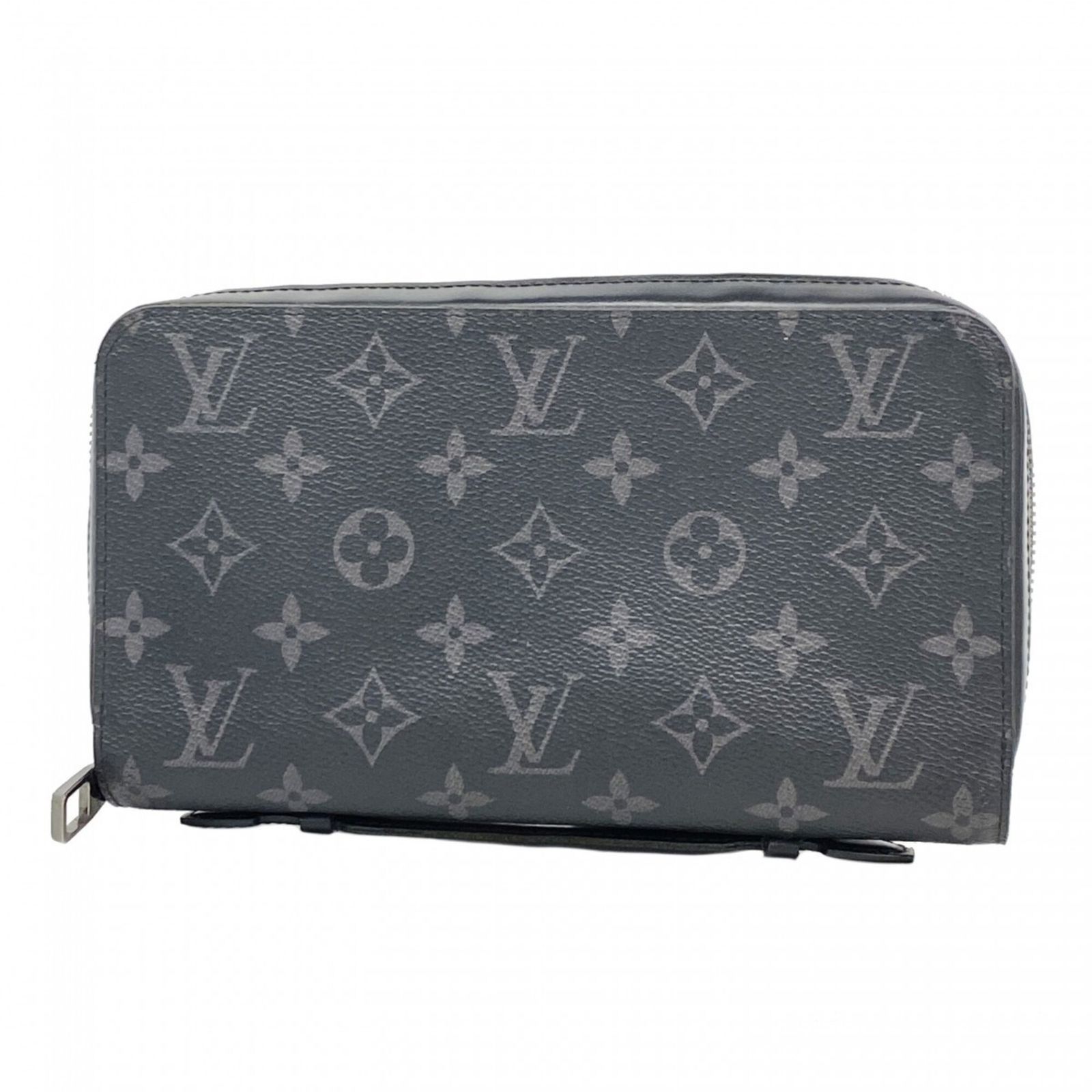 ルイ・ヴィトン(Louis Vuitton) ルイ・ヴィトン 長財布 モノグラム・エクリプス ジッピーXL M61698 ブラックメンズ