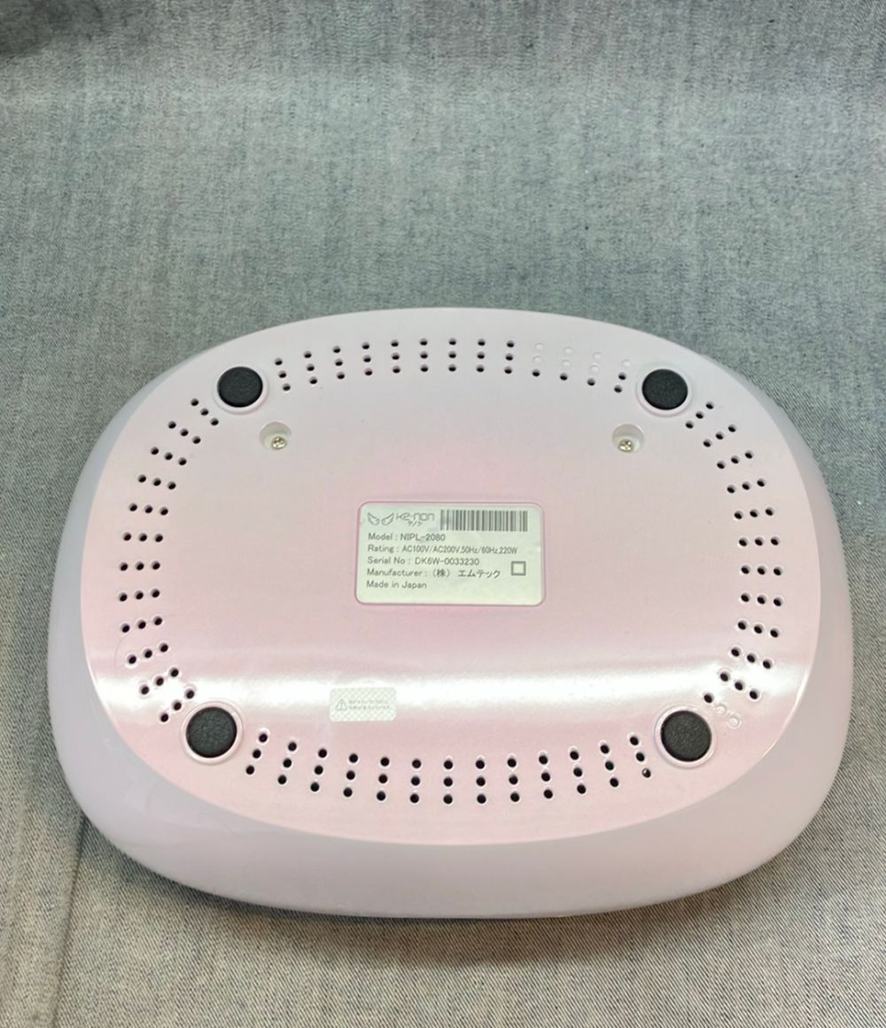 エムテック 脱毛器 ケノン 家庭光美容器 NIPL-2080 Mteck - メルカリ