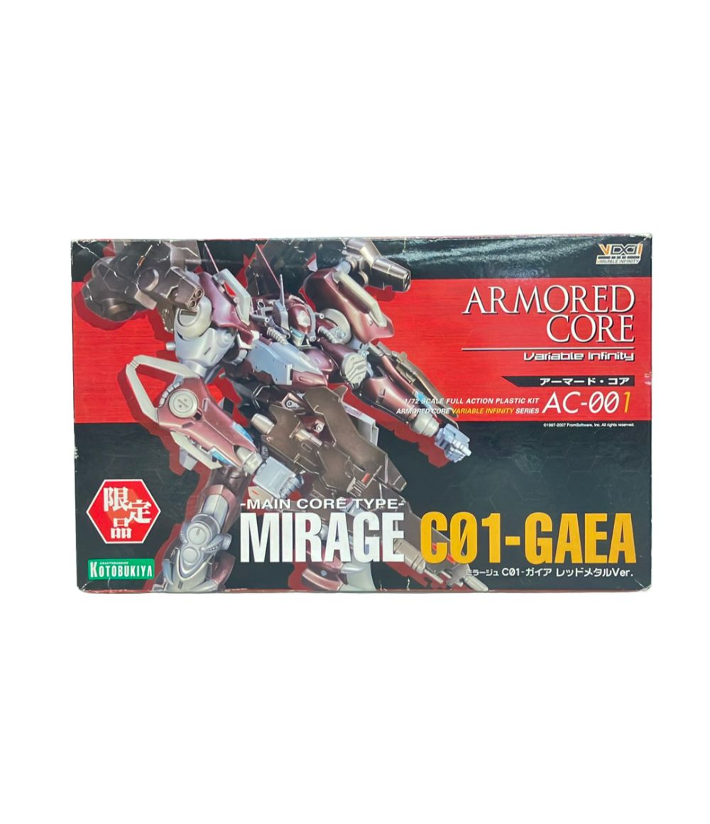 コトブキヤ アーマードコア Variable Infinity 1/72 ミラージュ C01-ガイア レッドメタルVer. プラモデル