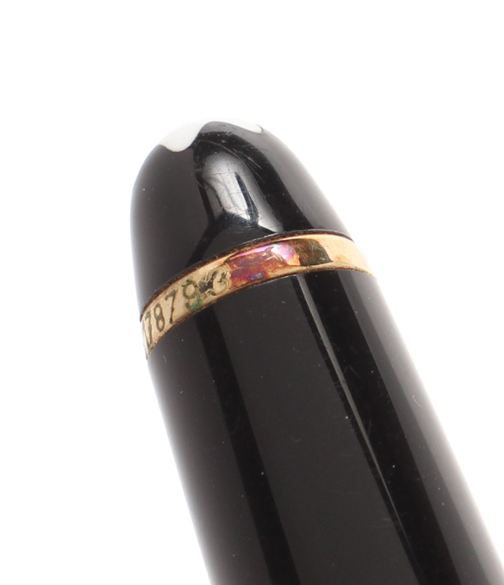 モンブラン 万年筆 吸入式 14K マイスターシュテュック MONTBLANC