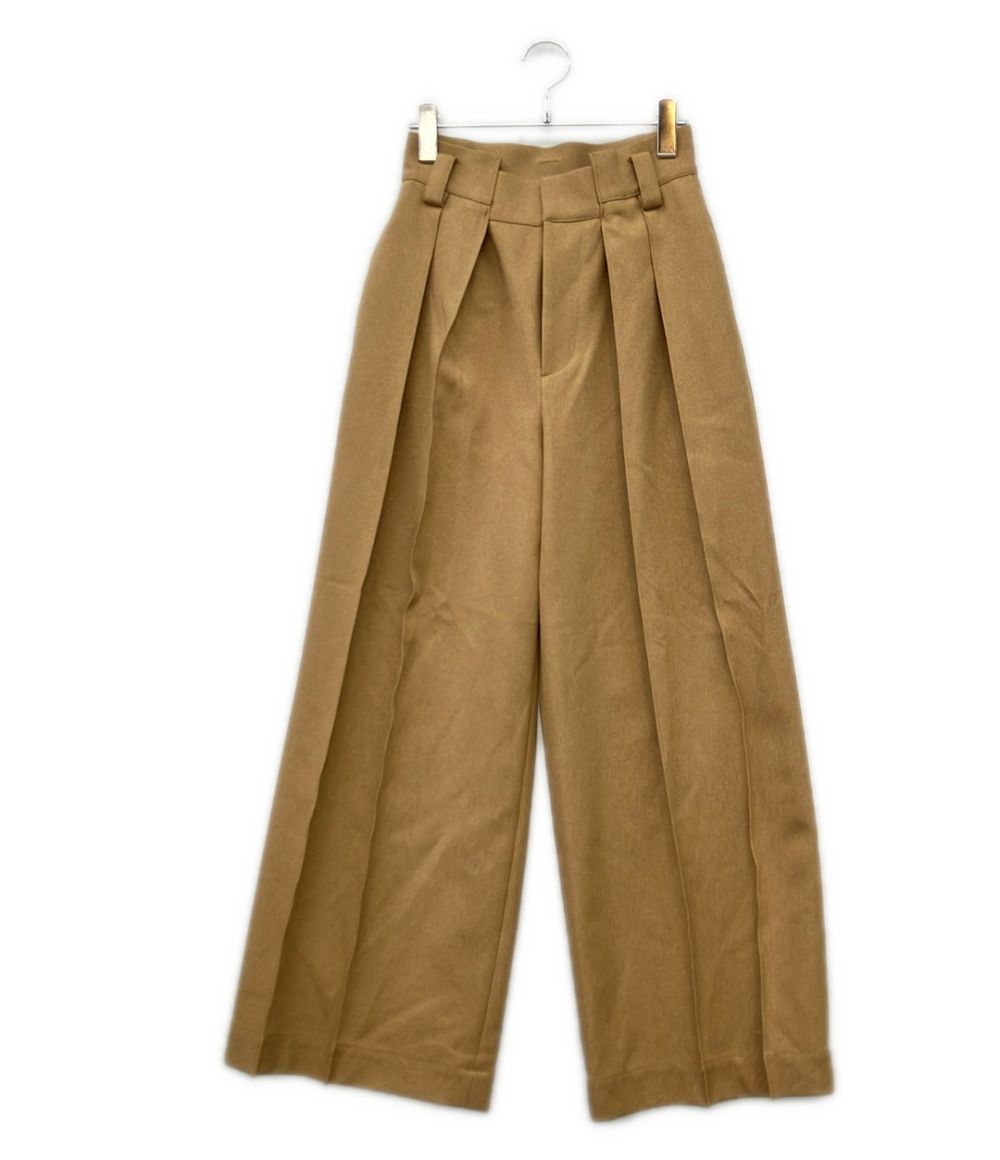 シーニュ ハイウエスト タック ワイドパンツ レディース SIZE 00 (XS) Cygne
