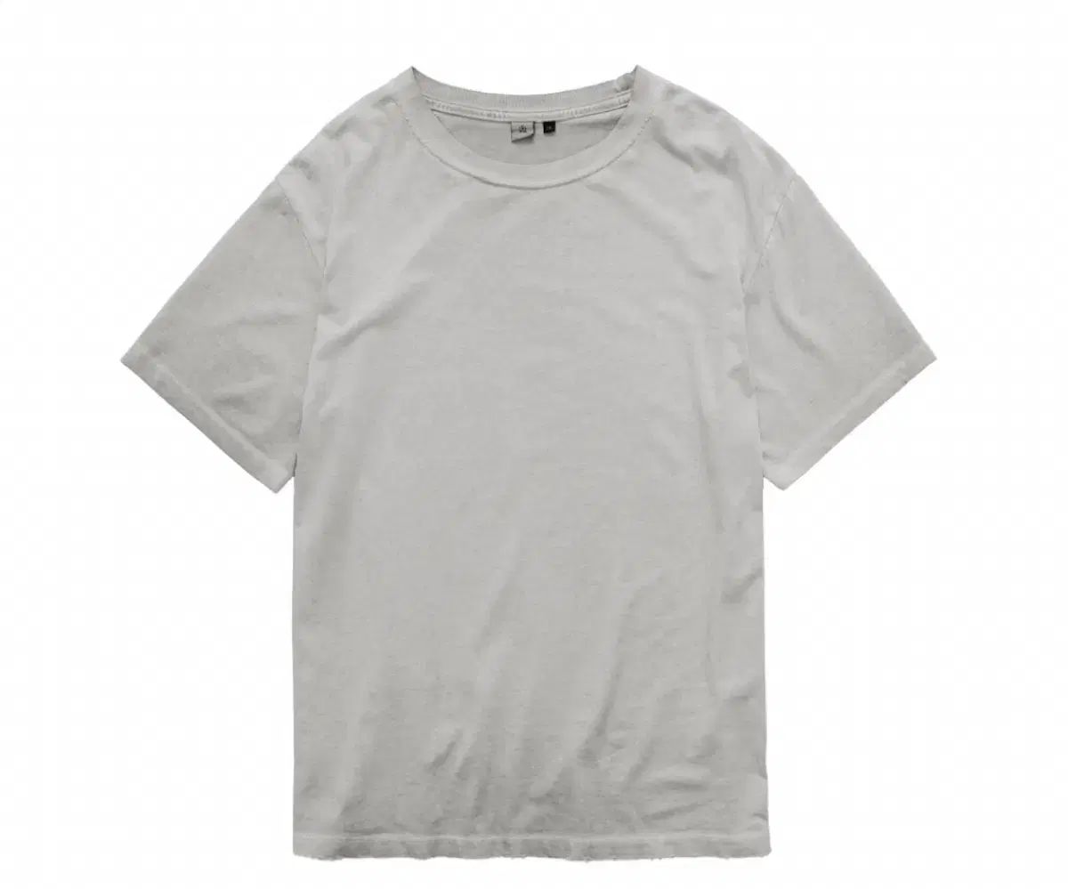 ポリテル フォグ 1/2 Tシャツ ハード ウォッシュド ライト グレー 2