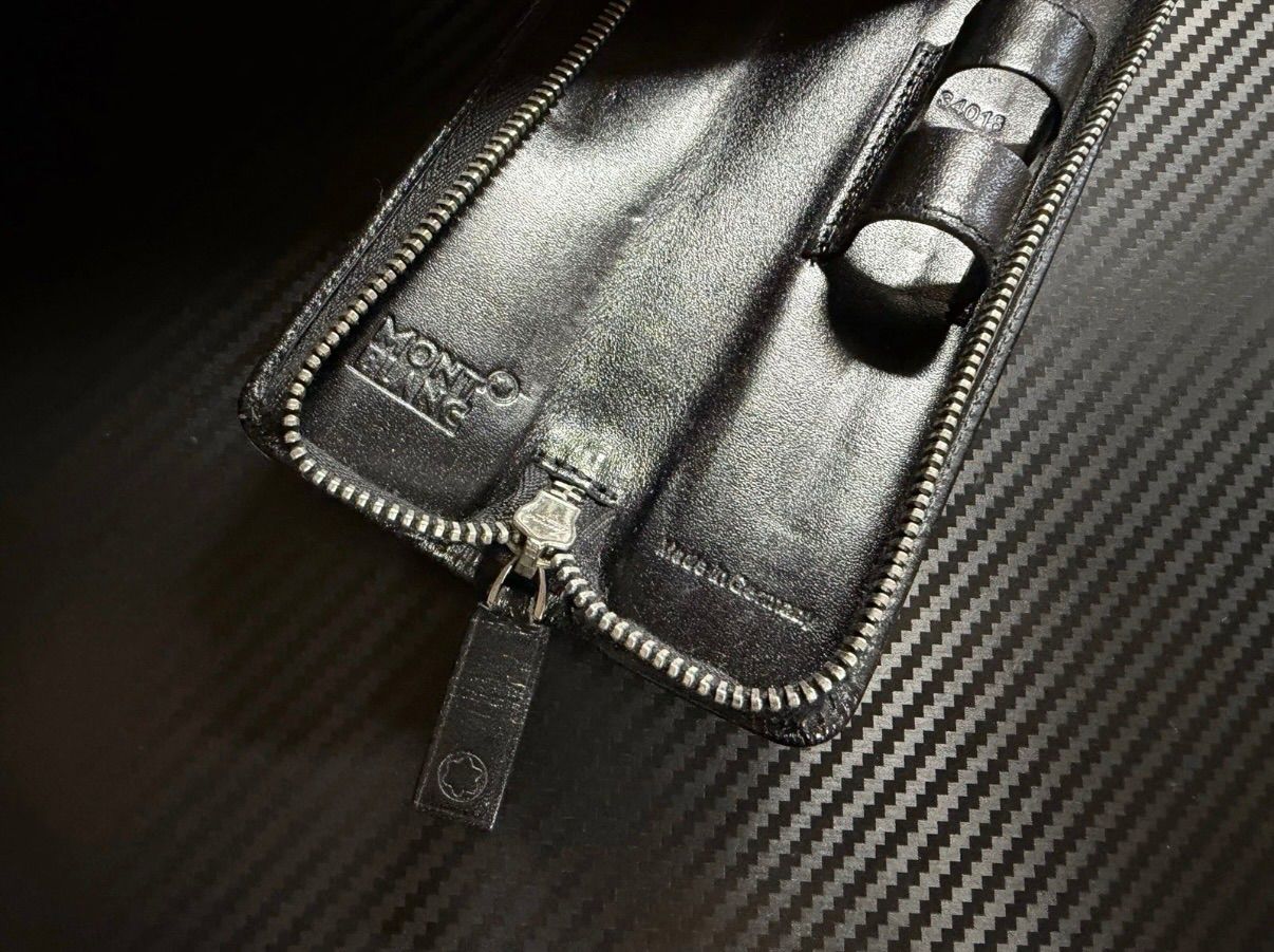 モンブラン ペンケース 1本差し チャックタイプ モンブラン montblanc ペンケース 1本差し チャックタイプ - メルカリ