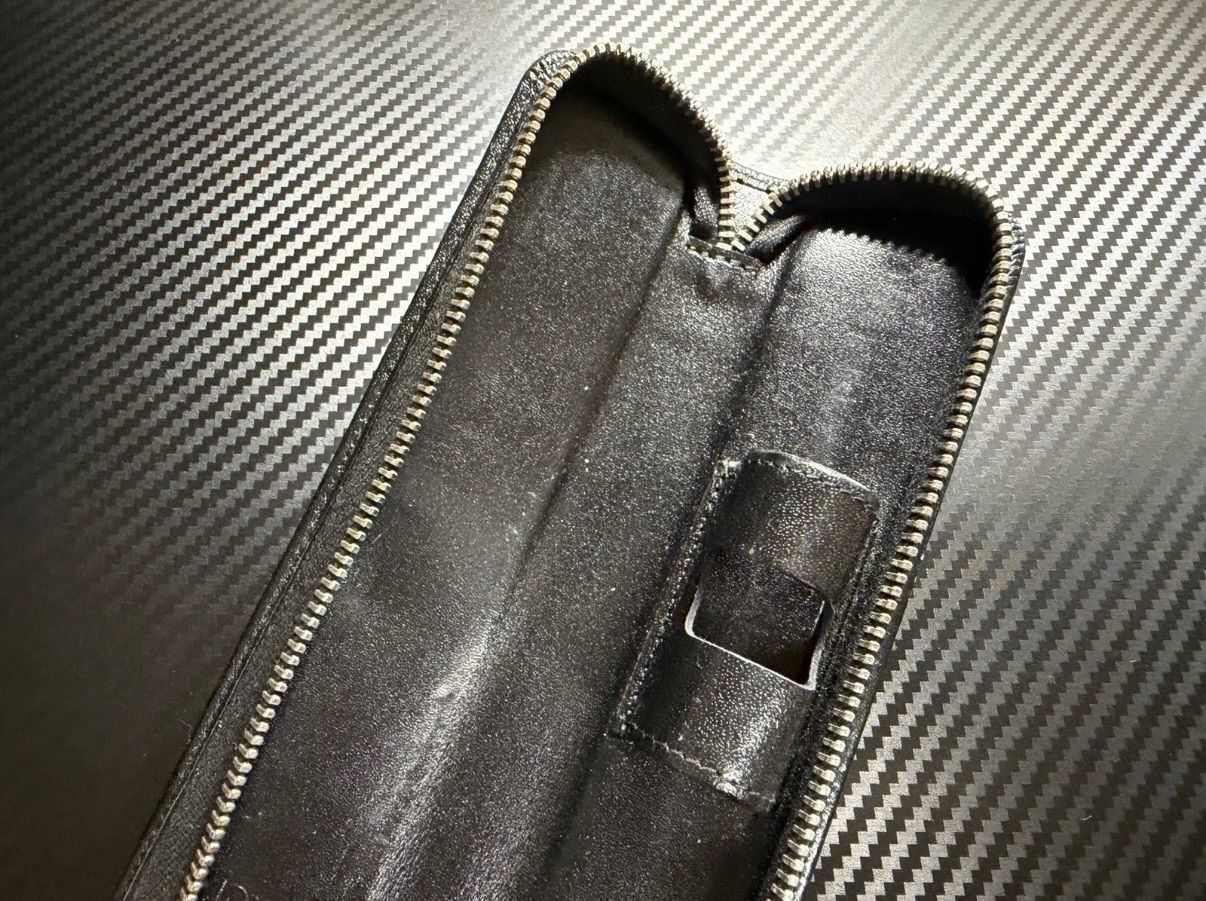 モンブラン montblanc ペンケース 1本差し チャックタイプ - メルカリ