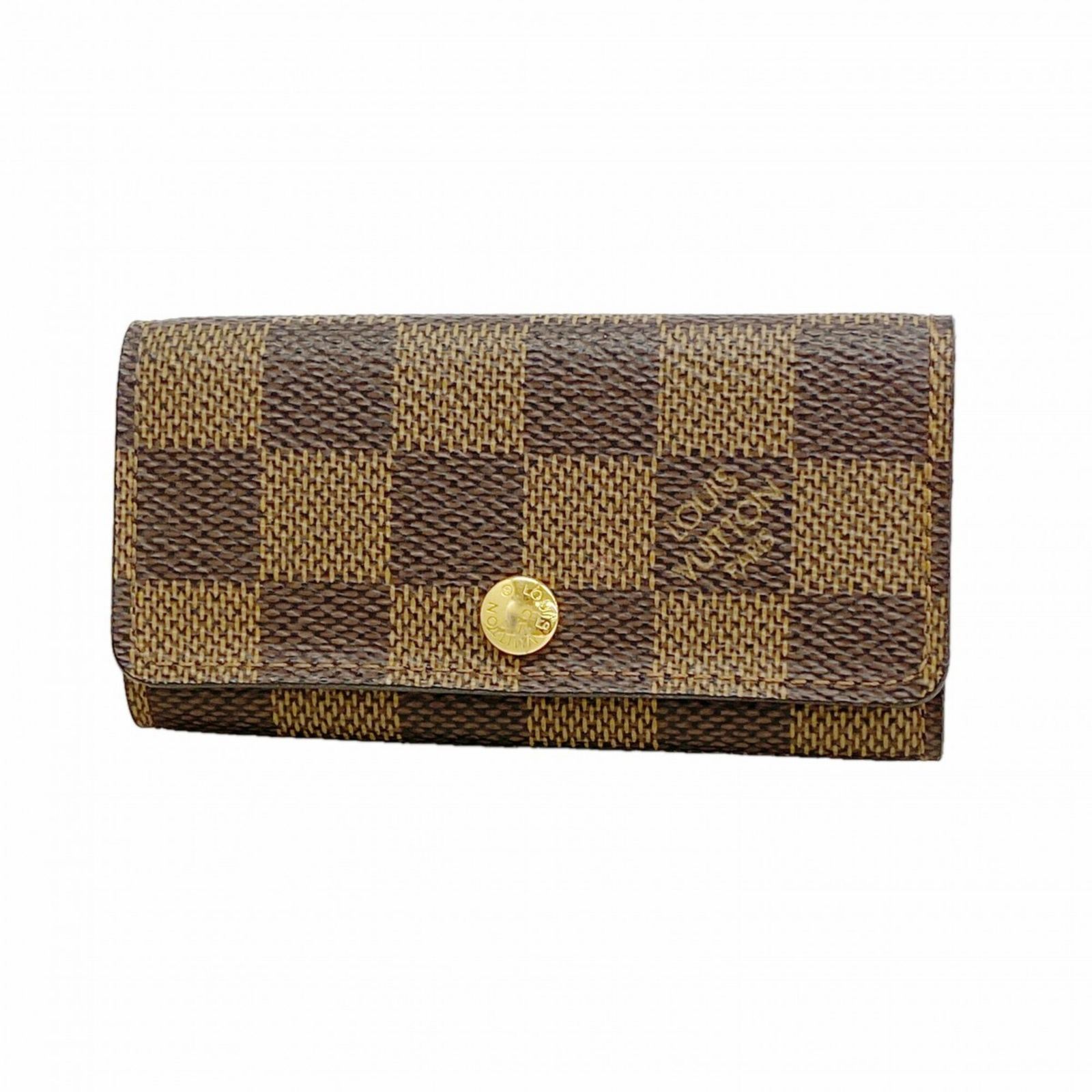 ルイ・ヴィトン(Louis Vuitton) ルイ・ヴィトン アクセサリー・キーケース ダミエ ミュルティクレ4 N62631 エベヌメンズ レディース