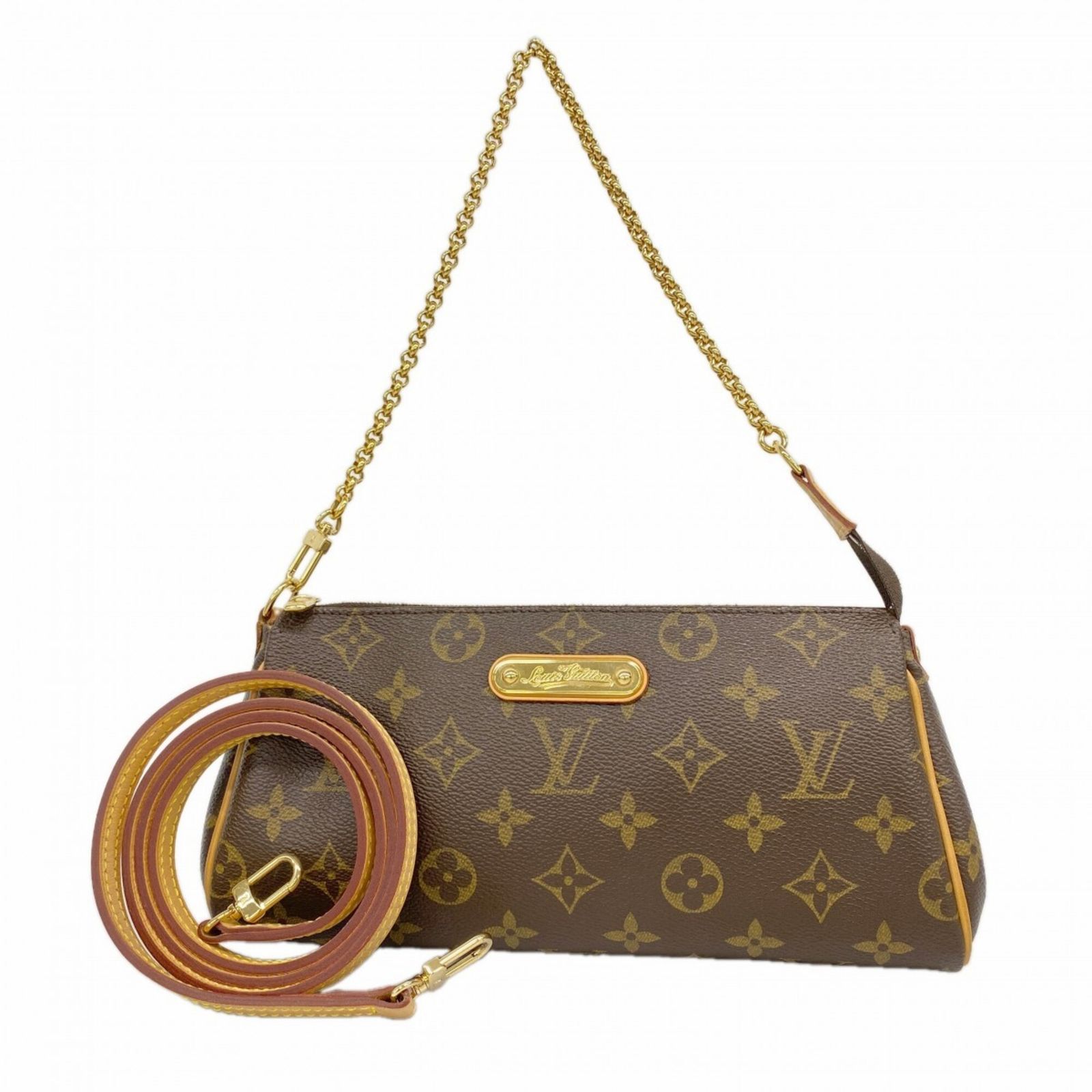ルイ・ヴィトン(Louis Vuitton) ルイ・ヴィトン ハンドバッグ モノグラム エヴァ M95567 ブラウン 2wayバッグレディース