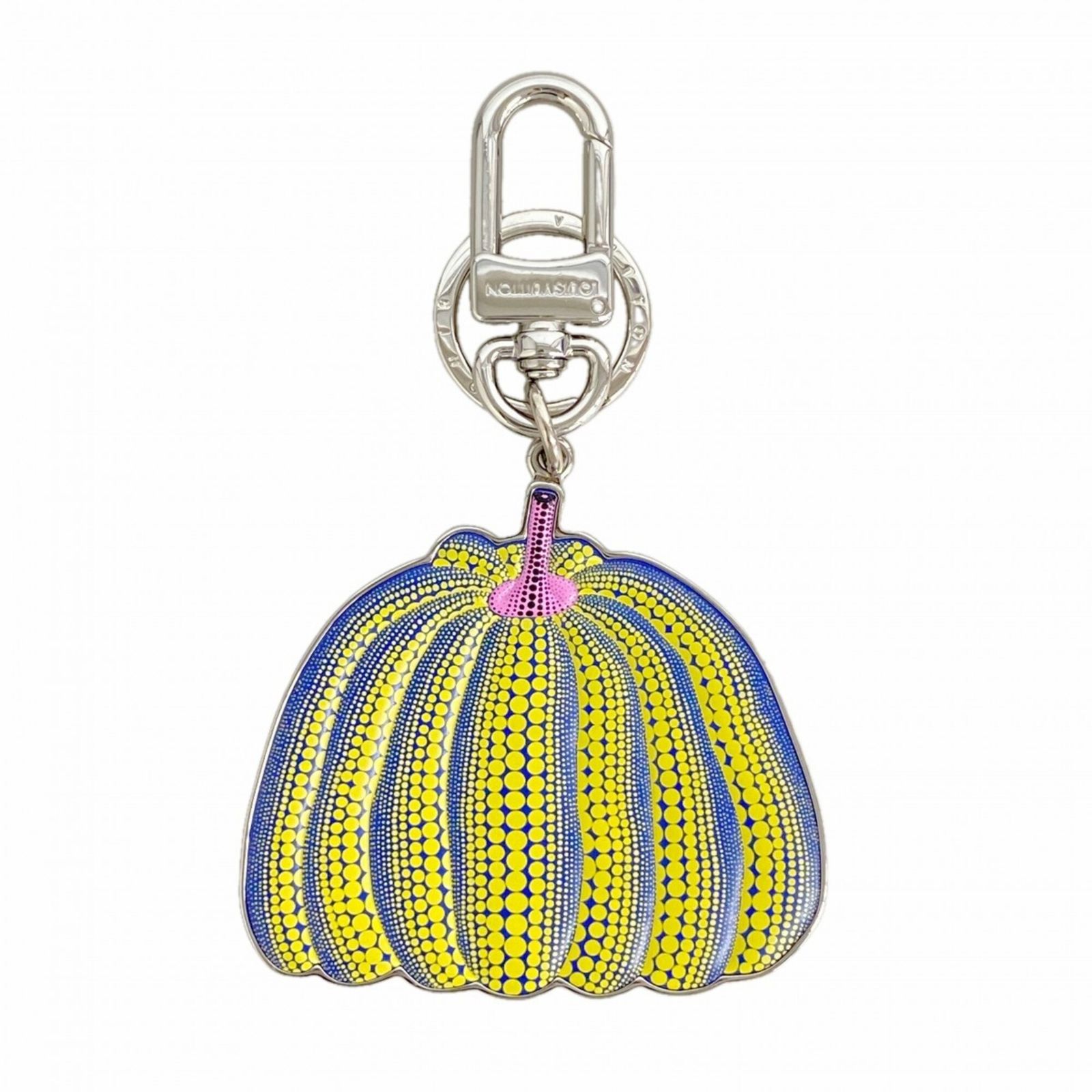 ルイ・ヴィトン(Louis Vuitton) ルイ・ヴィトン キーホルダー・チャーム ポルトクレパンプキン M01103 イエロー 草間彌生コラボレディース