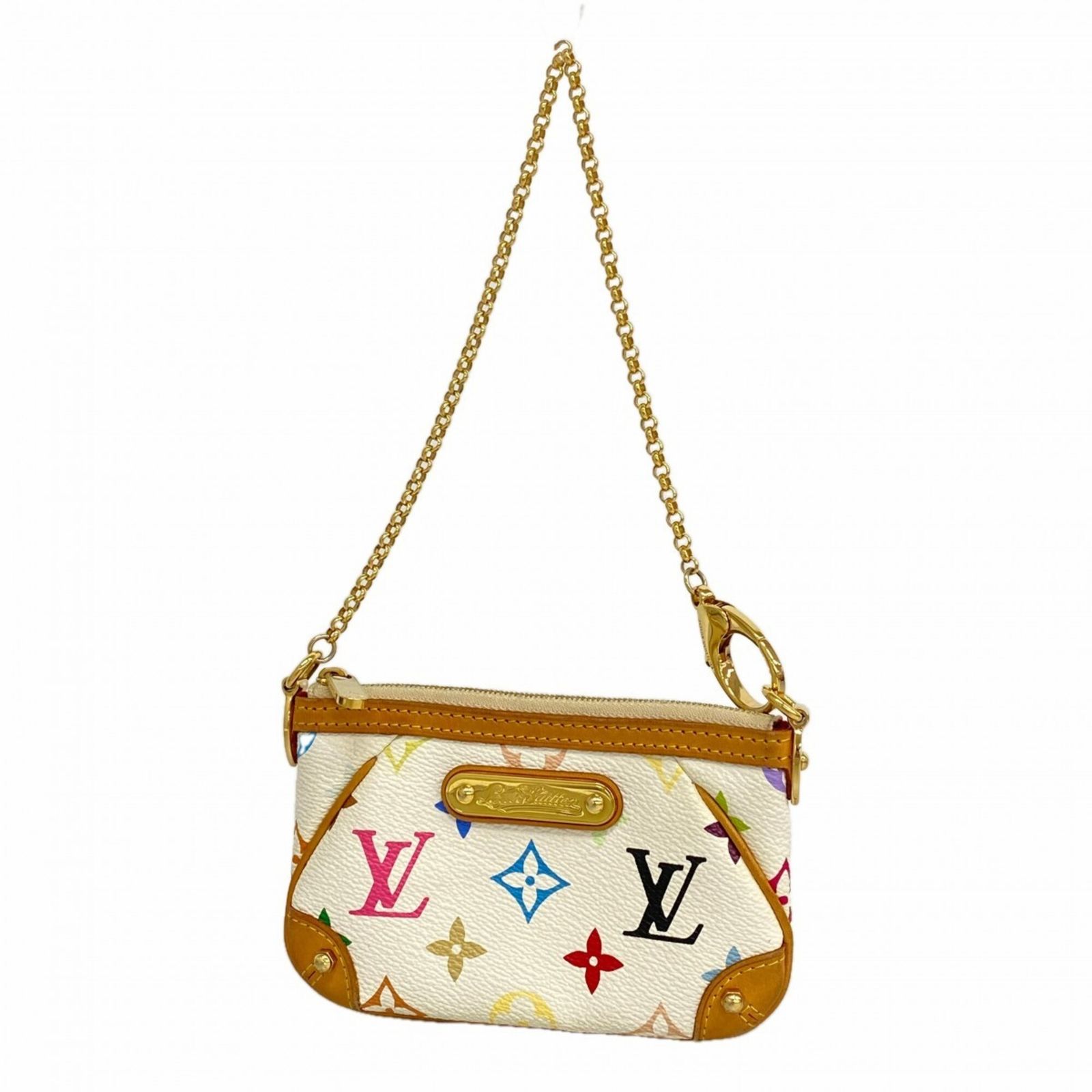 ルイ・ヴィトン(Louis Vuitton) ルイ・ヴィトン バッグ・ポーチ モノグラム・マルチカラー ポシェットミラPM M60098 ブロンレディース