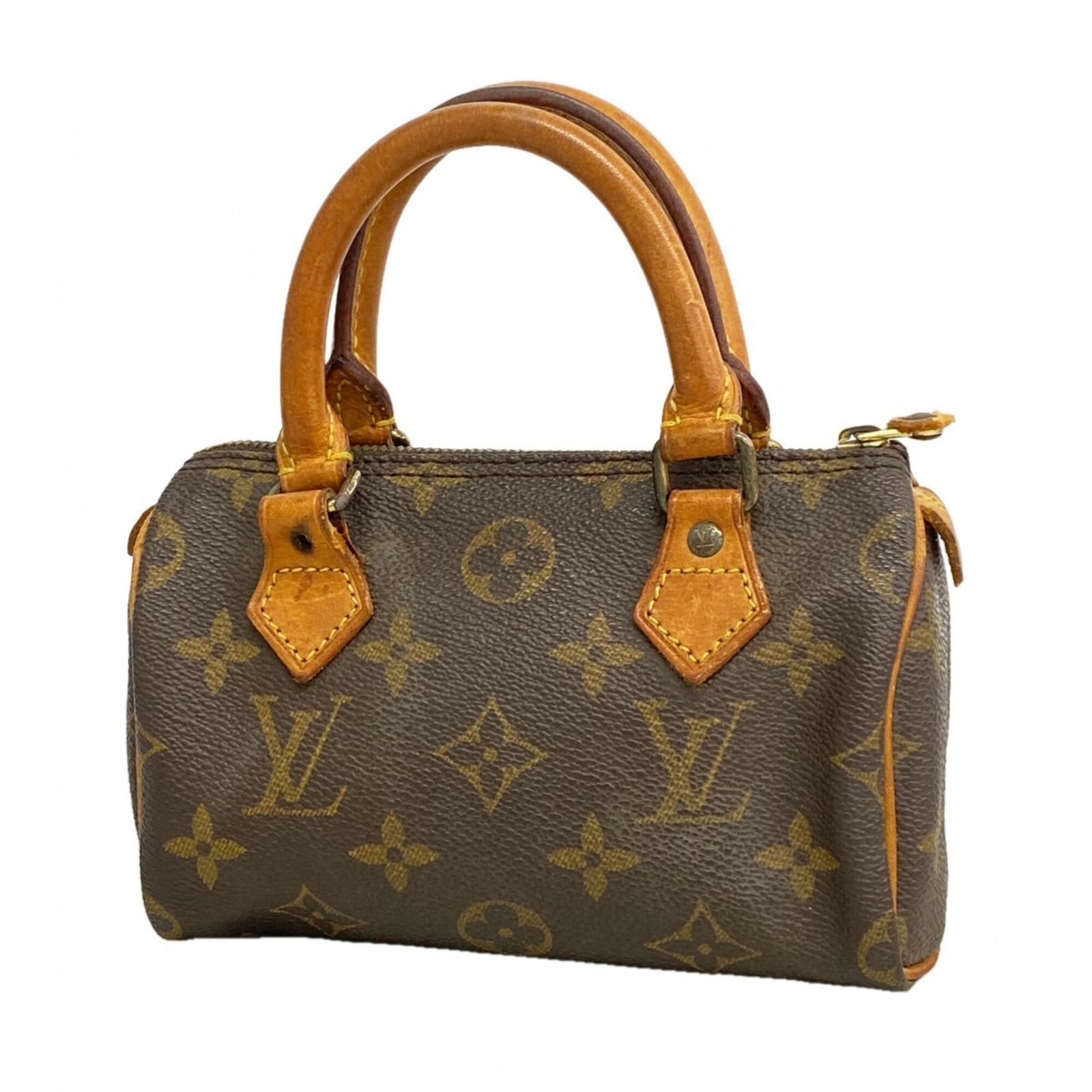 ルイ・ヴィトン(Louis Vuitton) ルイ・ヴィトン ハンドバッグ モノグラム ミニスピーディ M41534 ブラウンレディース