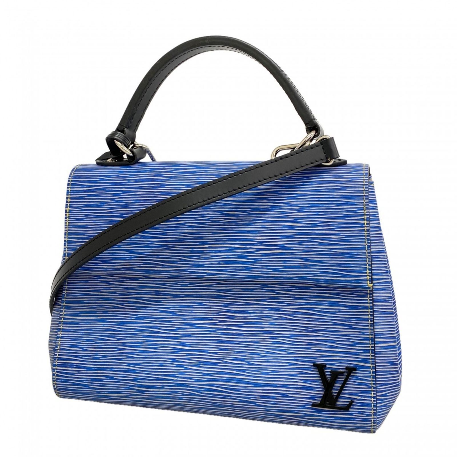 ルイ・ヴィトン(Louis Vuitton) ルイ・ヴィトン ハンドバッグ エピ・デニム クリュニーBB M51392 デニムライト 2wayバッグレディース