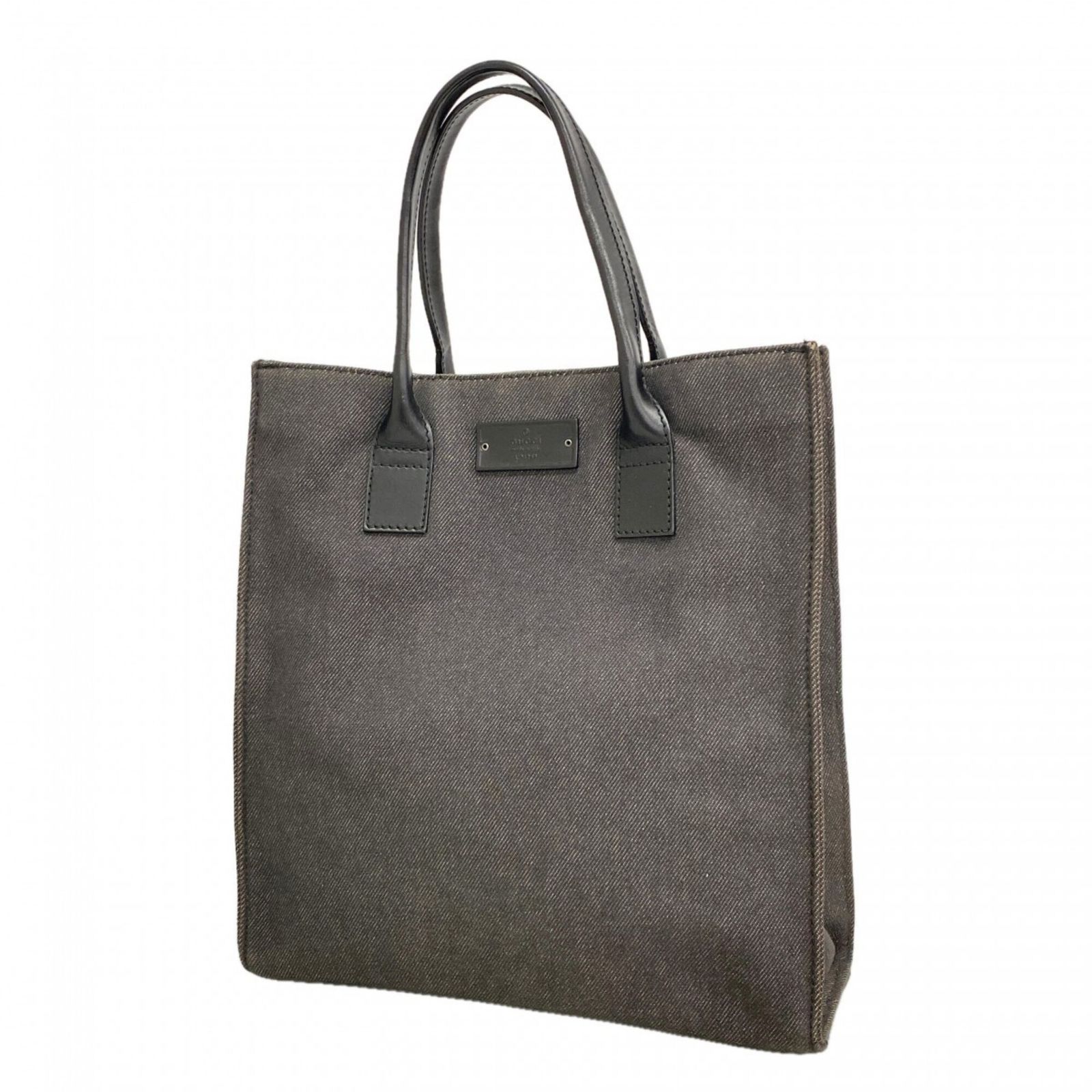 グッチ(Gucci) グッチ トートバッグ 91249 デニム ブラック レディース