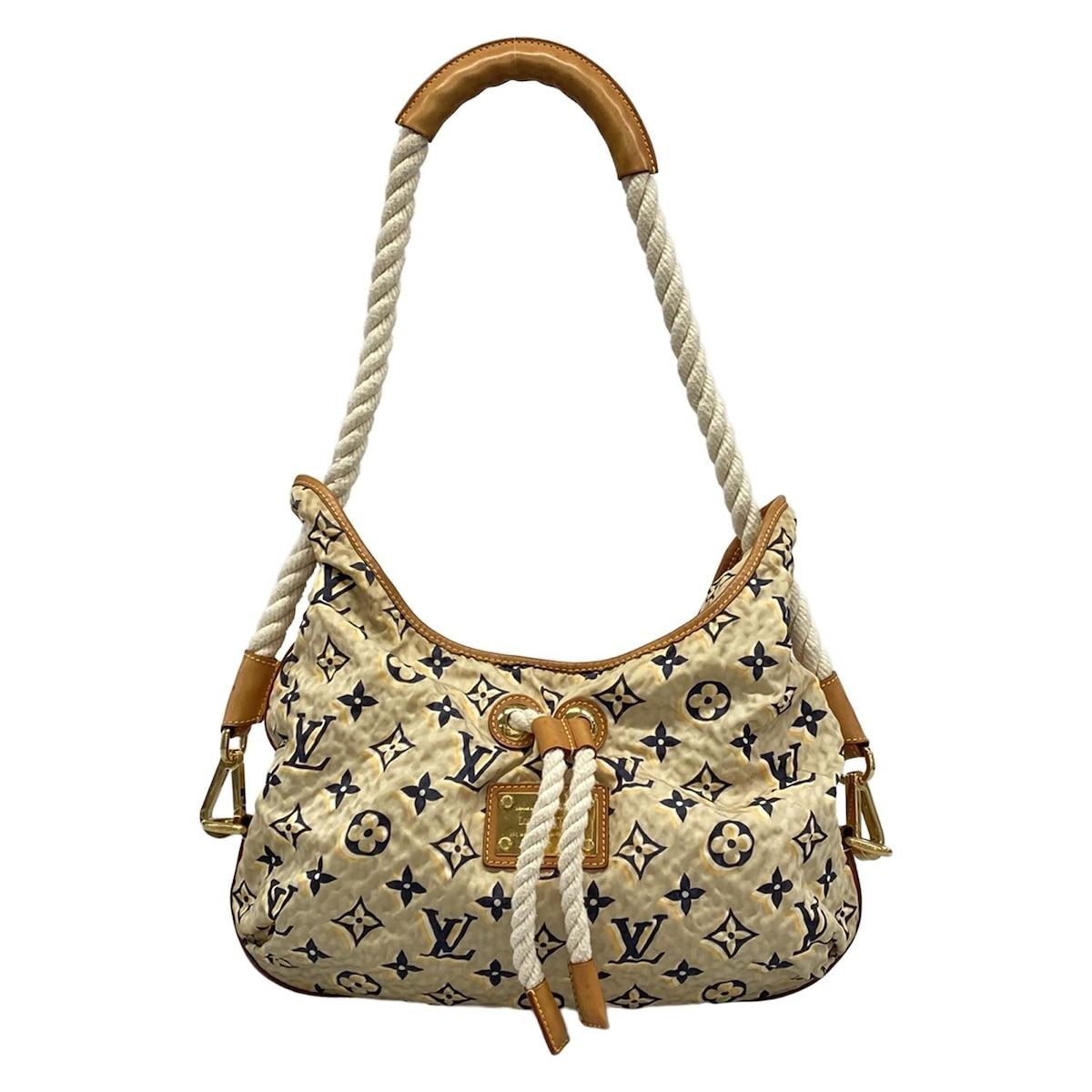 LOUIS VUITTON(ルイヴィトン) ショルダーバッグ コレクションライン ビュルMM M40236 ベージュ コットン