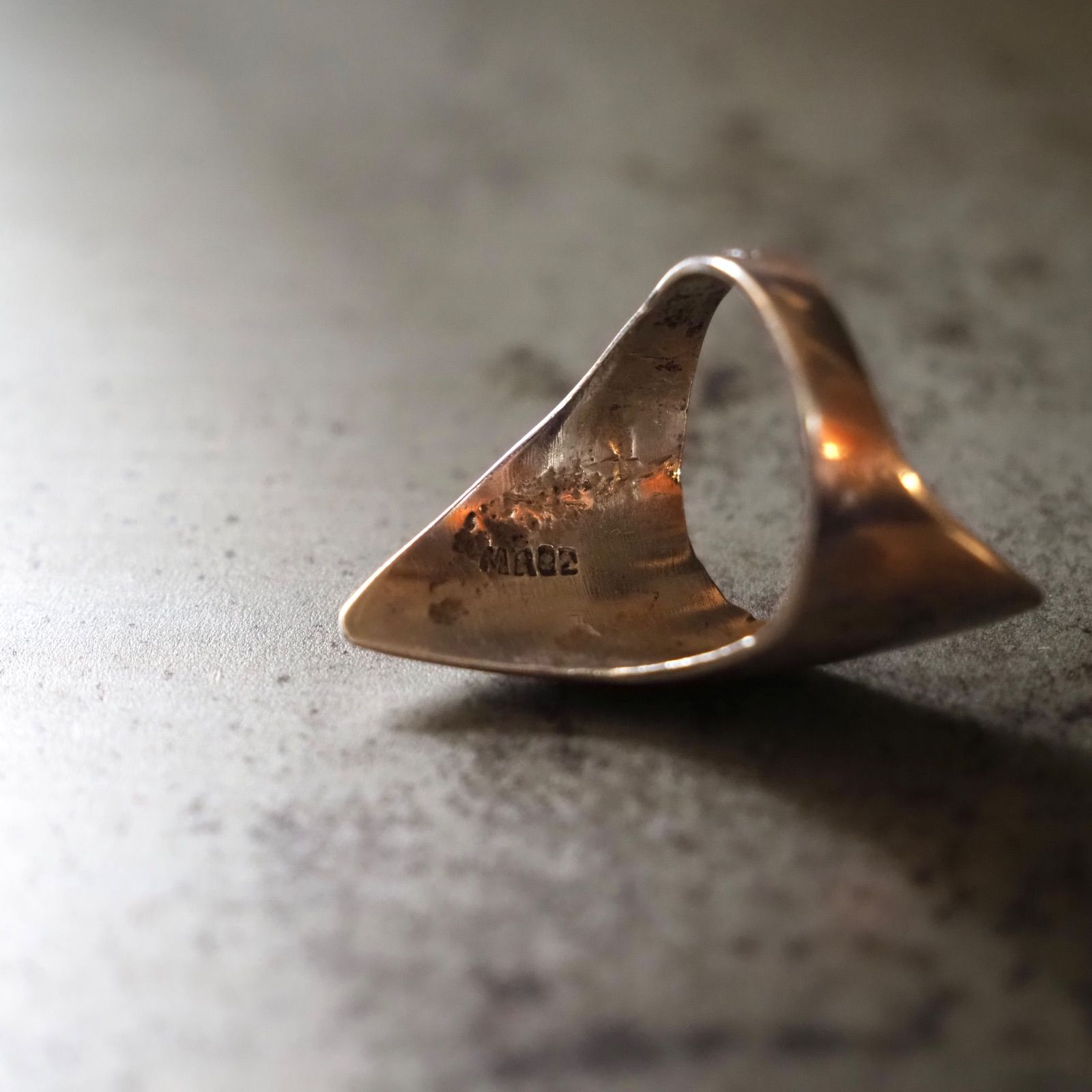 Mexico Silver Design Ring 15号 MA82 メキシカンジュエリー シルバー