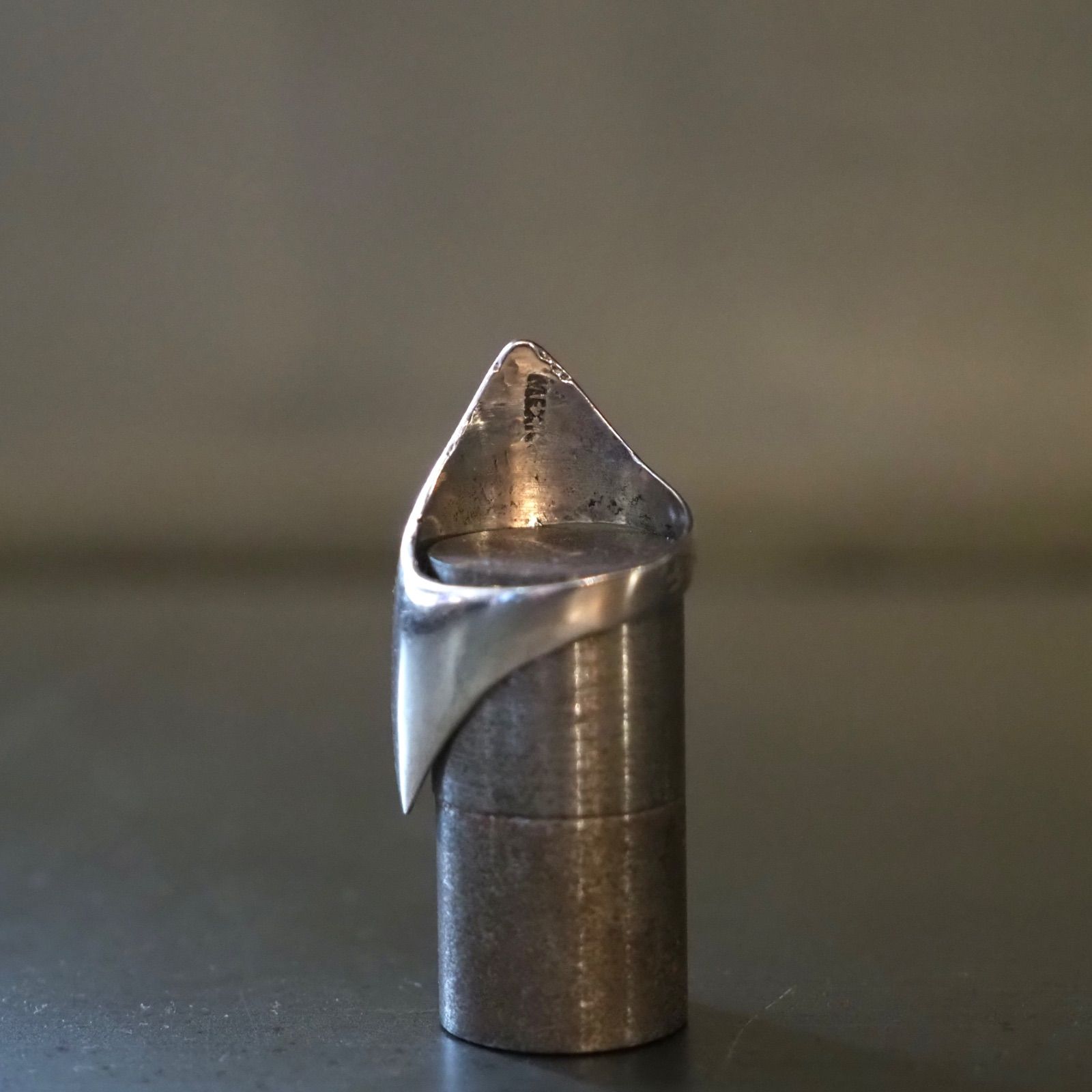 Mexico Silver Design Ring 15号 MA82 メキシカンジュエリー シルバー